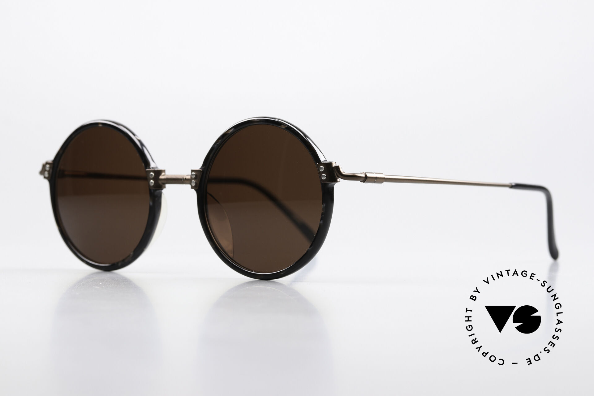 Sunglasses Jean Paul Gaultier 55-7261 Round 90's Designer Shades