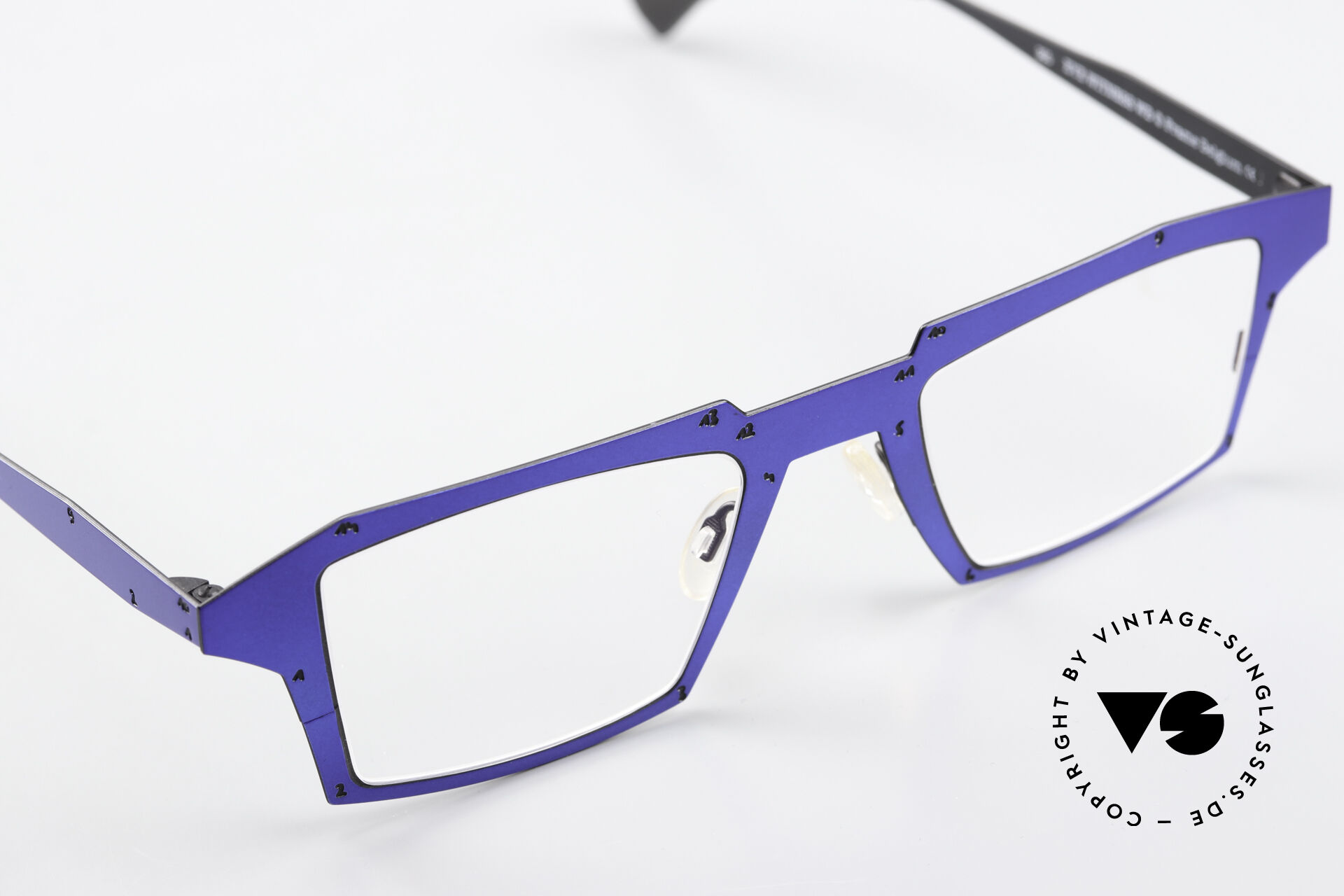Glasses Theo Belgium Eye-Witness WB Square Designer Specs