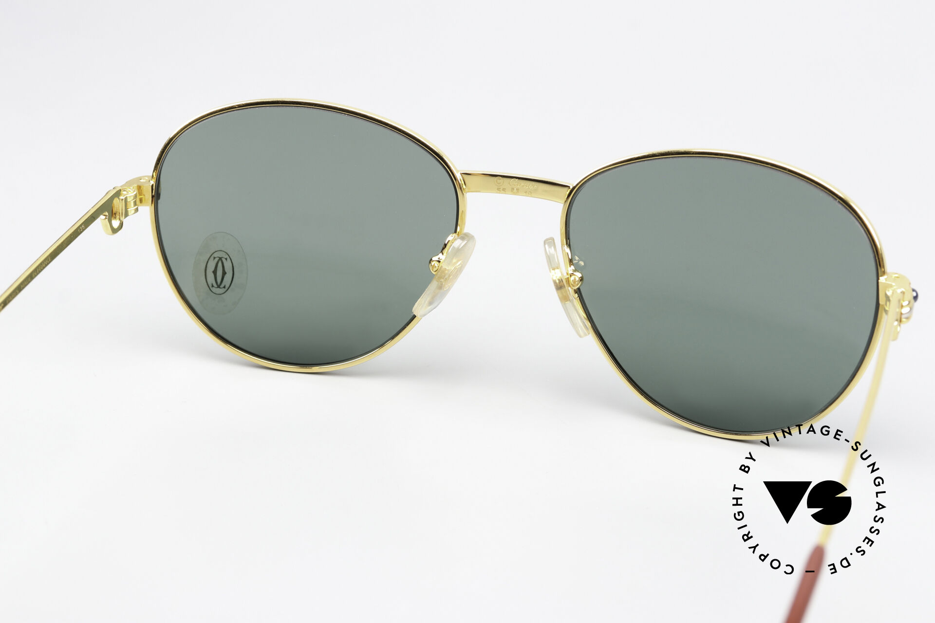 Sunglasses Cartier S Saphirs 0,94 ct - M With Real Sapphires  display picture 2