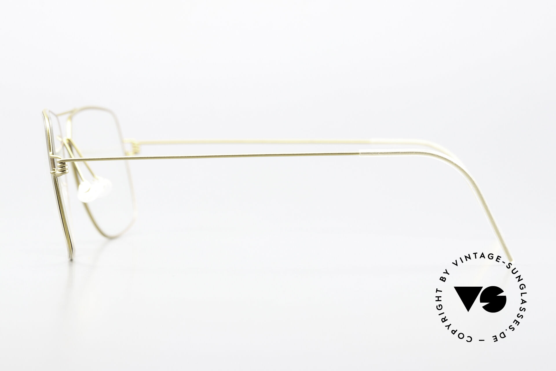 Glasses Lindberg Joshua Air Titan Rim Square Aviator Glasses