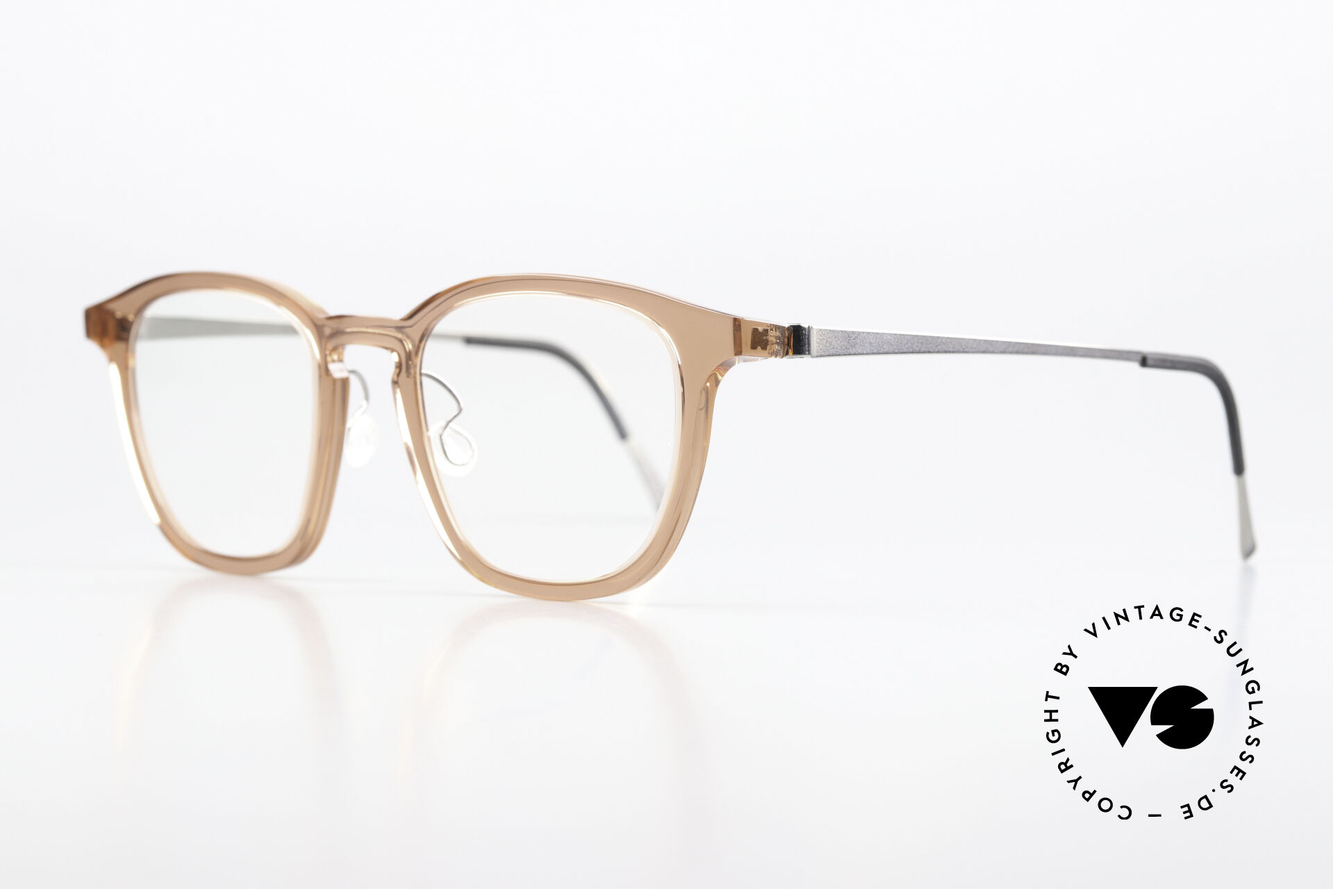 Glasses Lindberg 1047 Acetanium Designer Specs Rose Silver