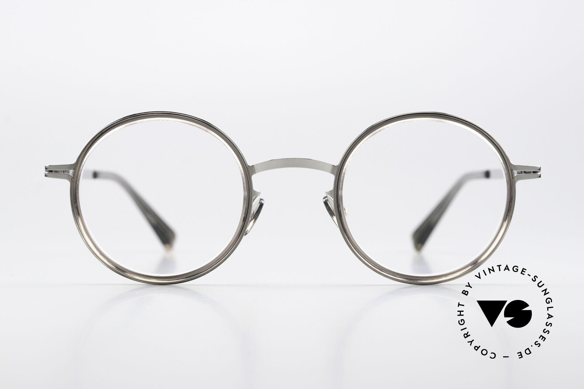 Glasses Mykita Eetu Panto Glasses Silver Grey