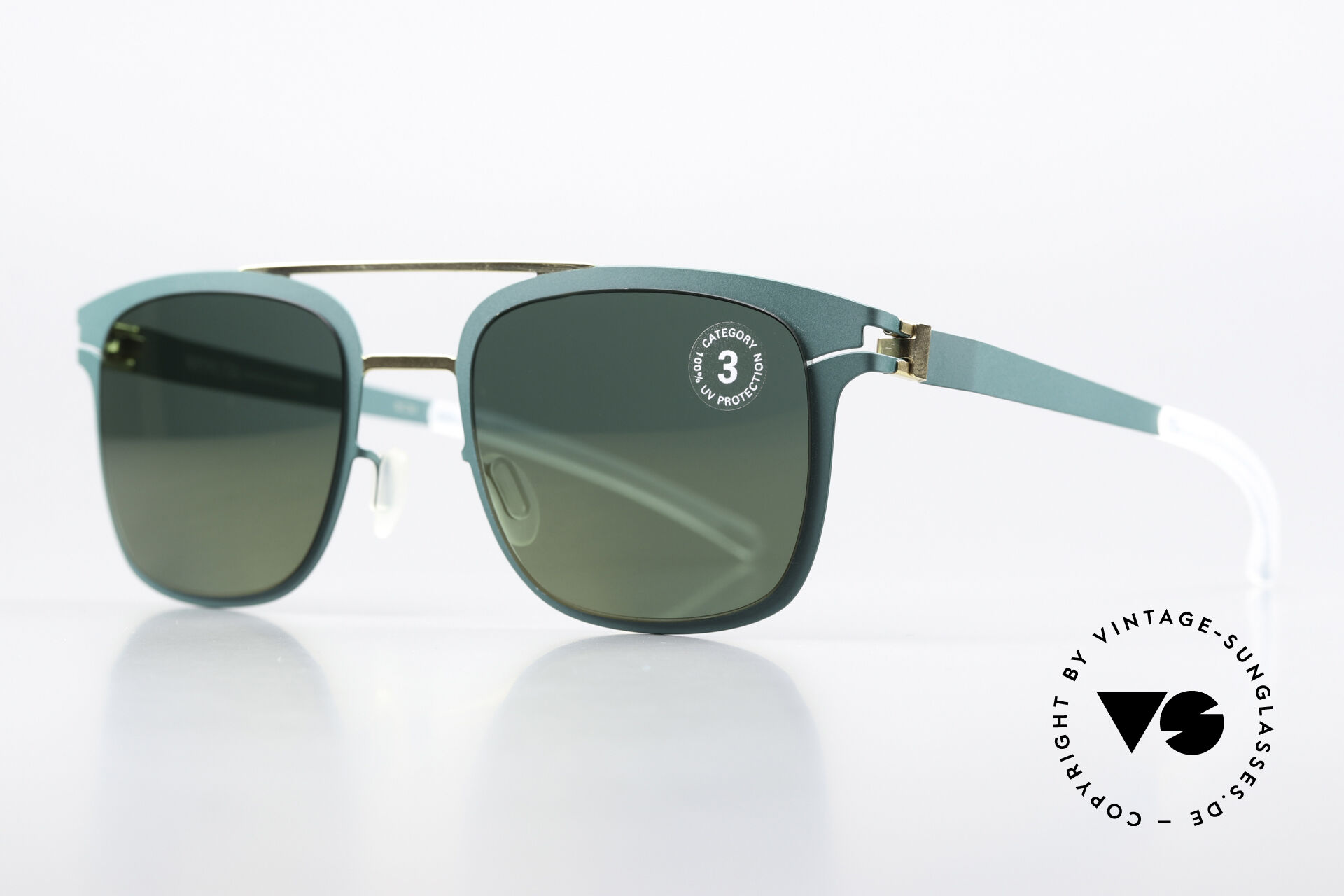 かわいい！　未使用　MYKITA 　HUNTER　サングラス Sunglasses Mykita Hunter Sunglasses Brilliantgreen