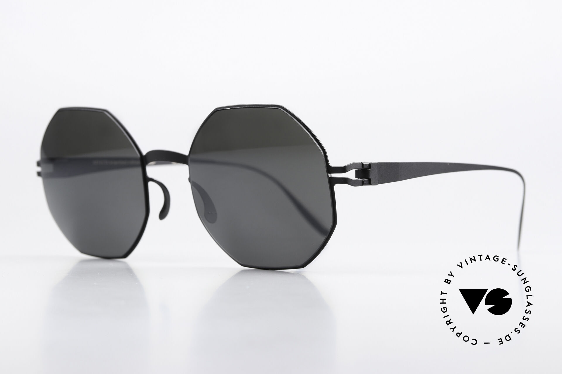 Mykita* Bernhard Willhelm* Hesta C848 Brown Silver Gray Sunglasses MYKITA // IMPACT GUARANTEED x Bernhard Wilhelm - Spectr main image 4