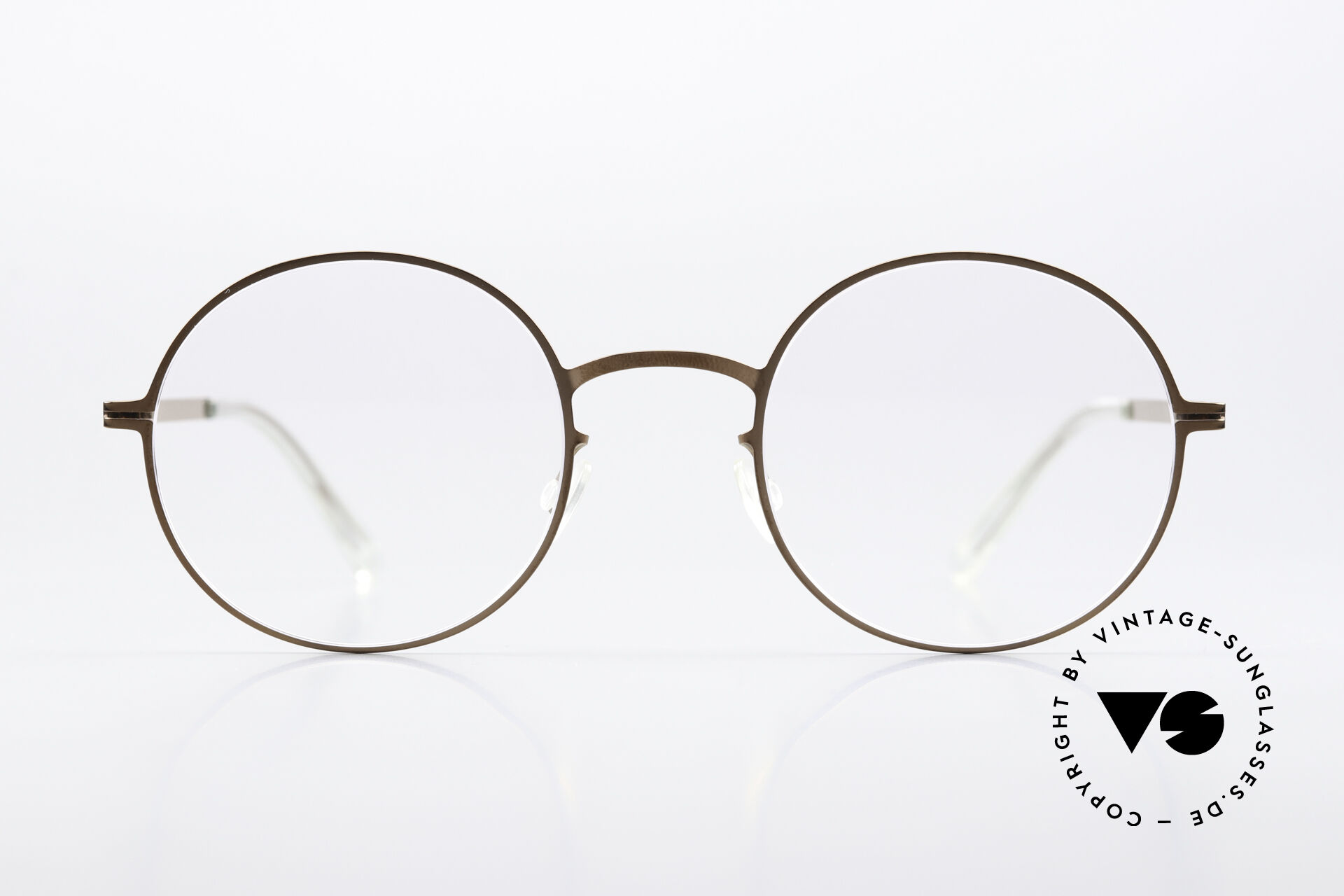 ★ MUUTO★ l Round Frame YLAB 28 MUY28 Glasses Mykita Quenby Round Frame Shiny Copper