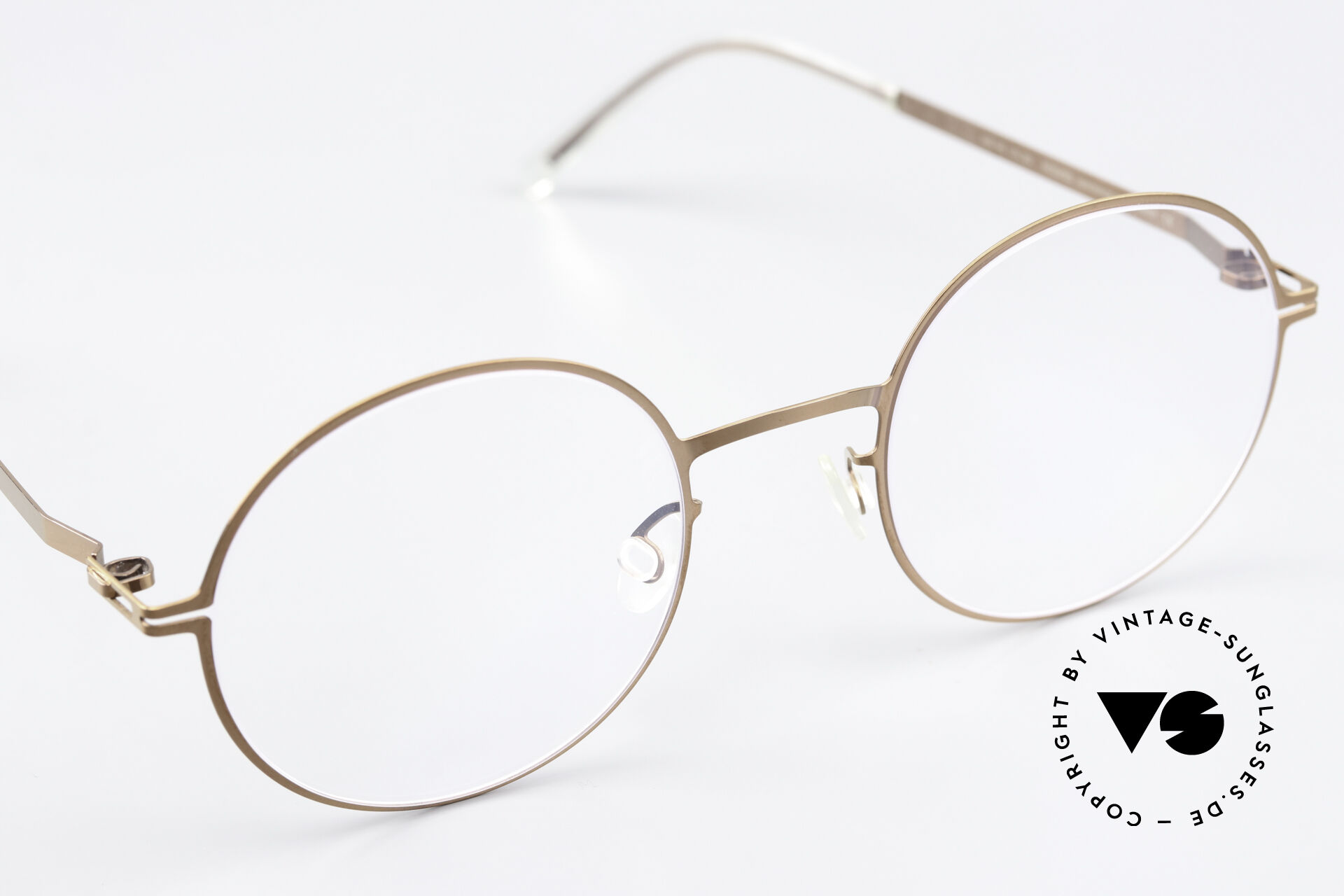 Glasses Mykita Quenby Round Frame Shiny Copper