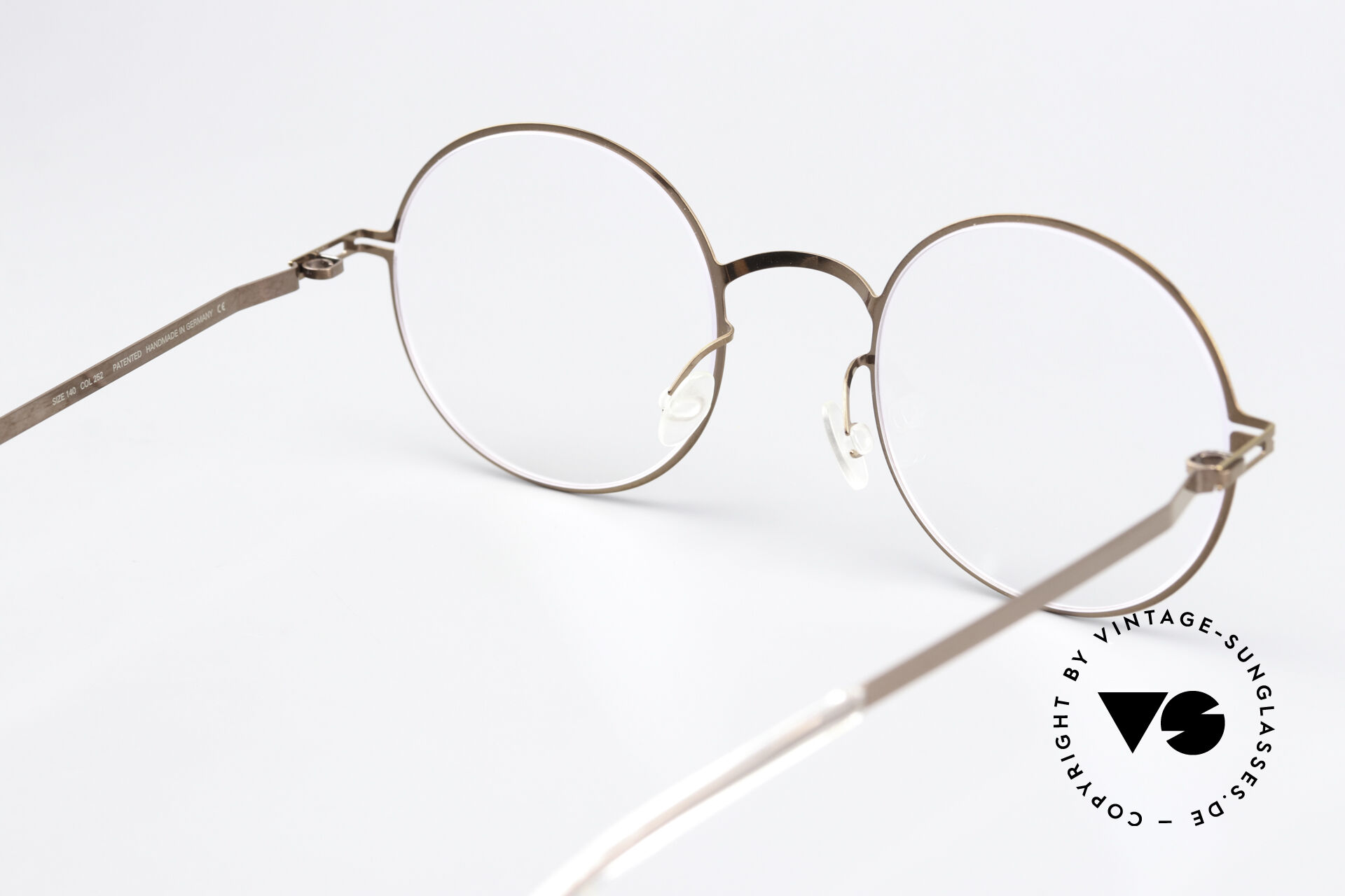 Glasses Mykita Quenby Round Frame Shiny Copper