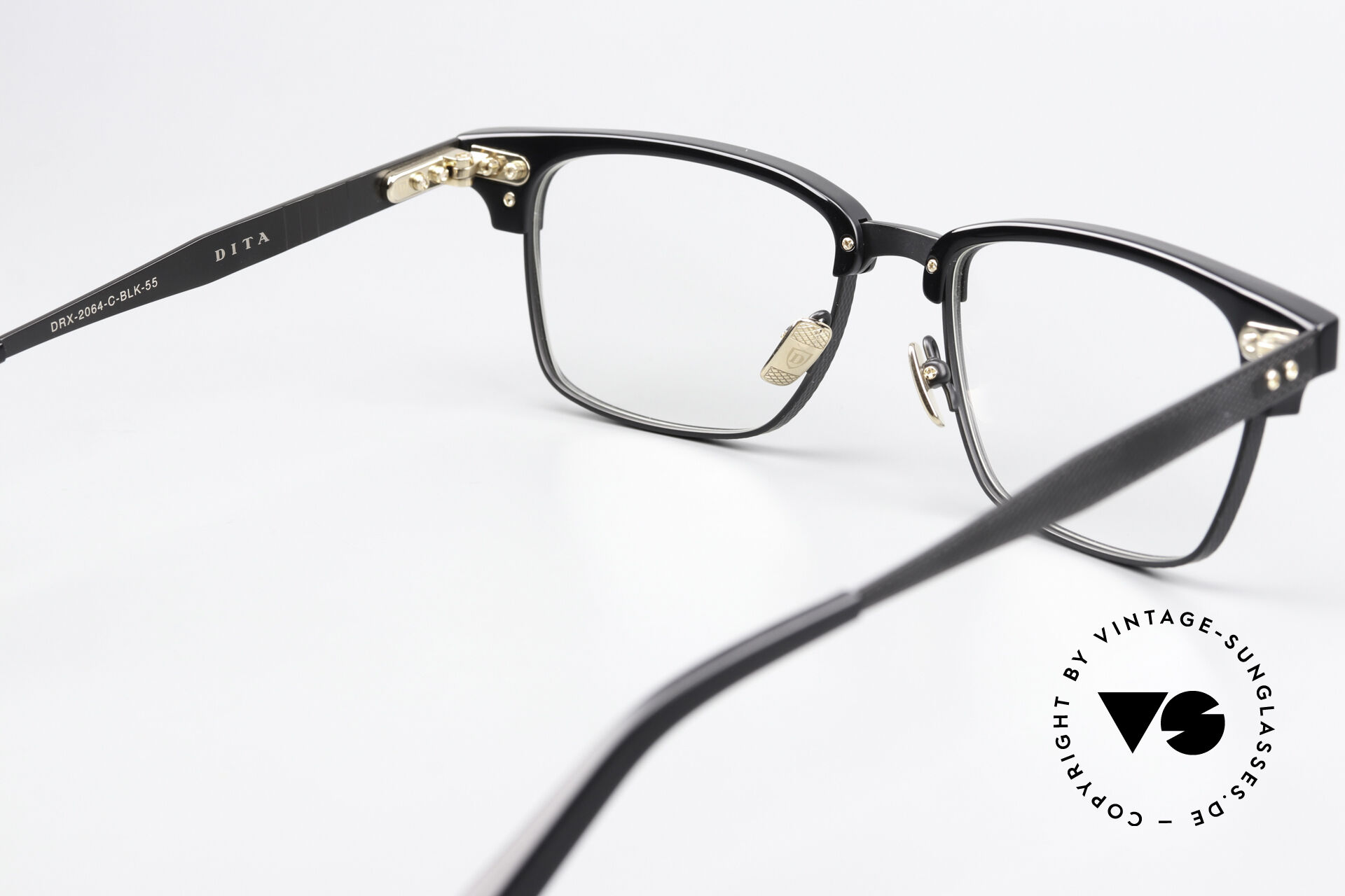 色々な Glasses DITA Statesman Three Extra Large Glasses Black サングラス/メガネ