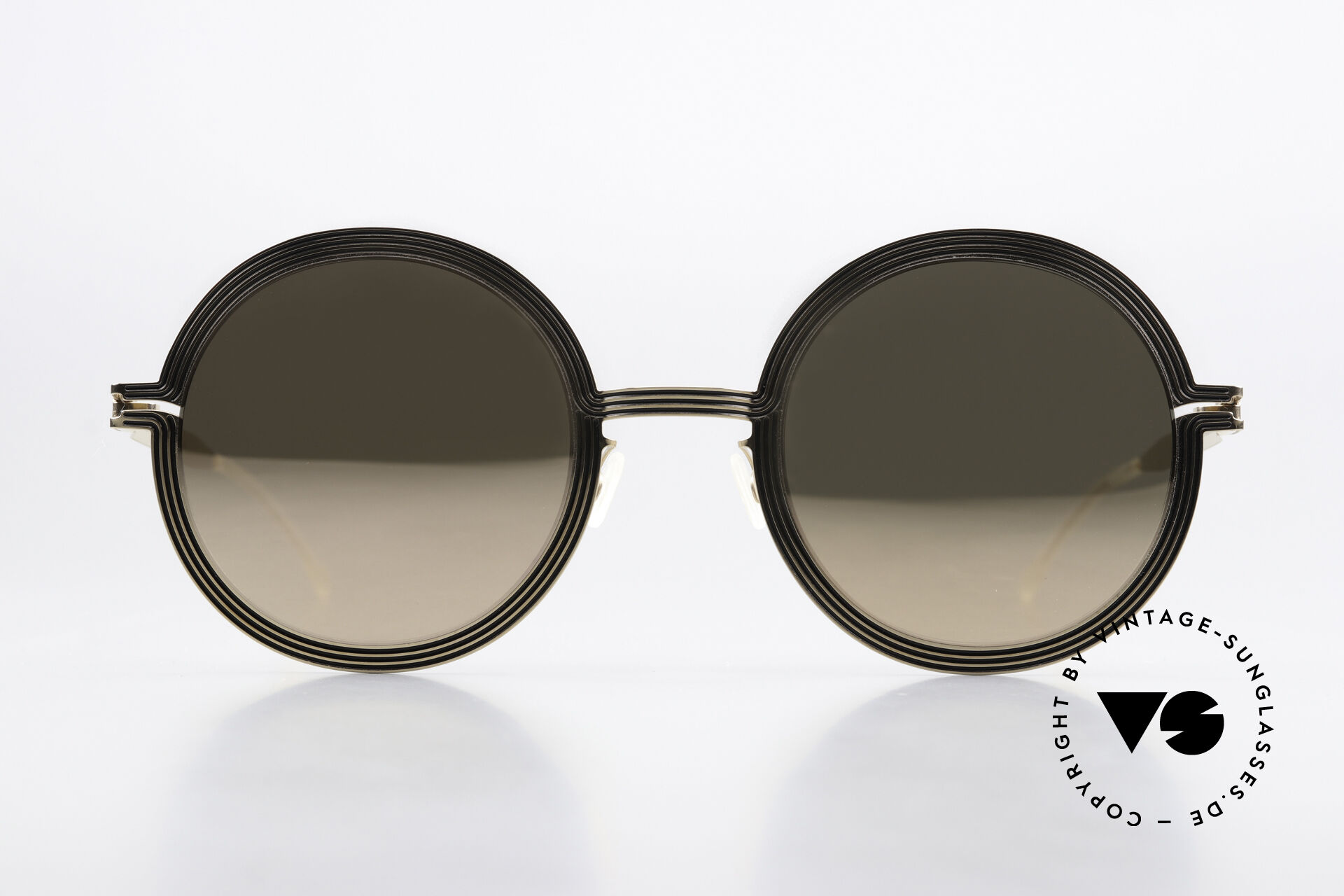 MYKITA Gold Rimmed Sunglasses Mykita Sun Decades Gia A76 768 Sunglasses - US main image 4