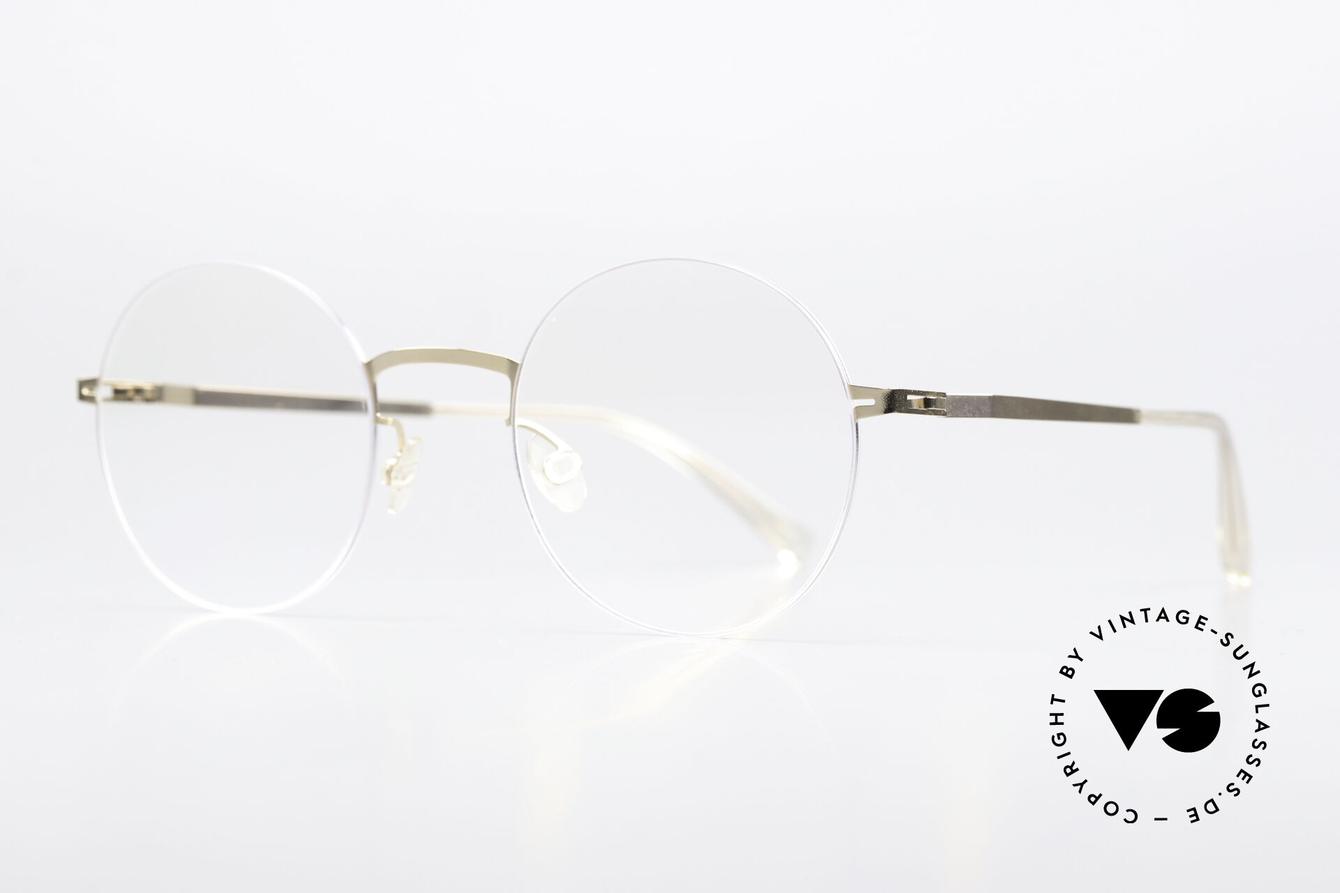 小物 mykita LESSRIM KAYO Glasses Mykita Kayo Silver / Champagne Gold