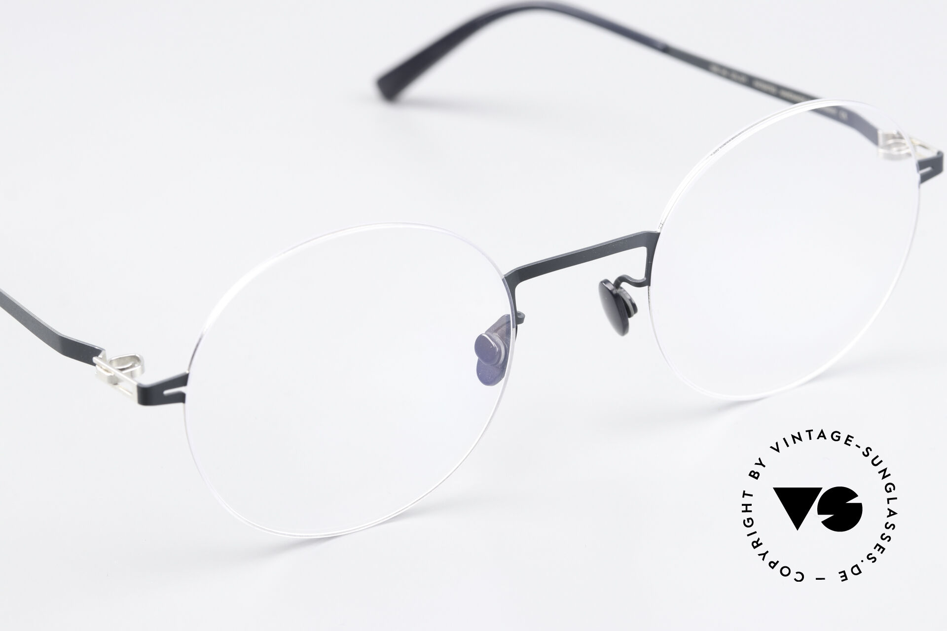 Glasses Mykita Kayo Frame Silver / Indigo Blue