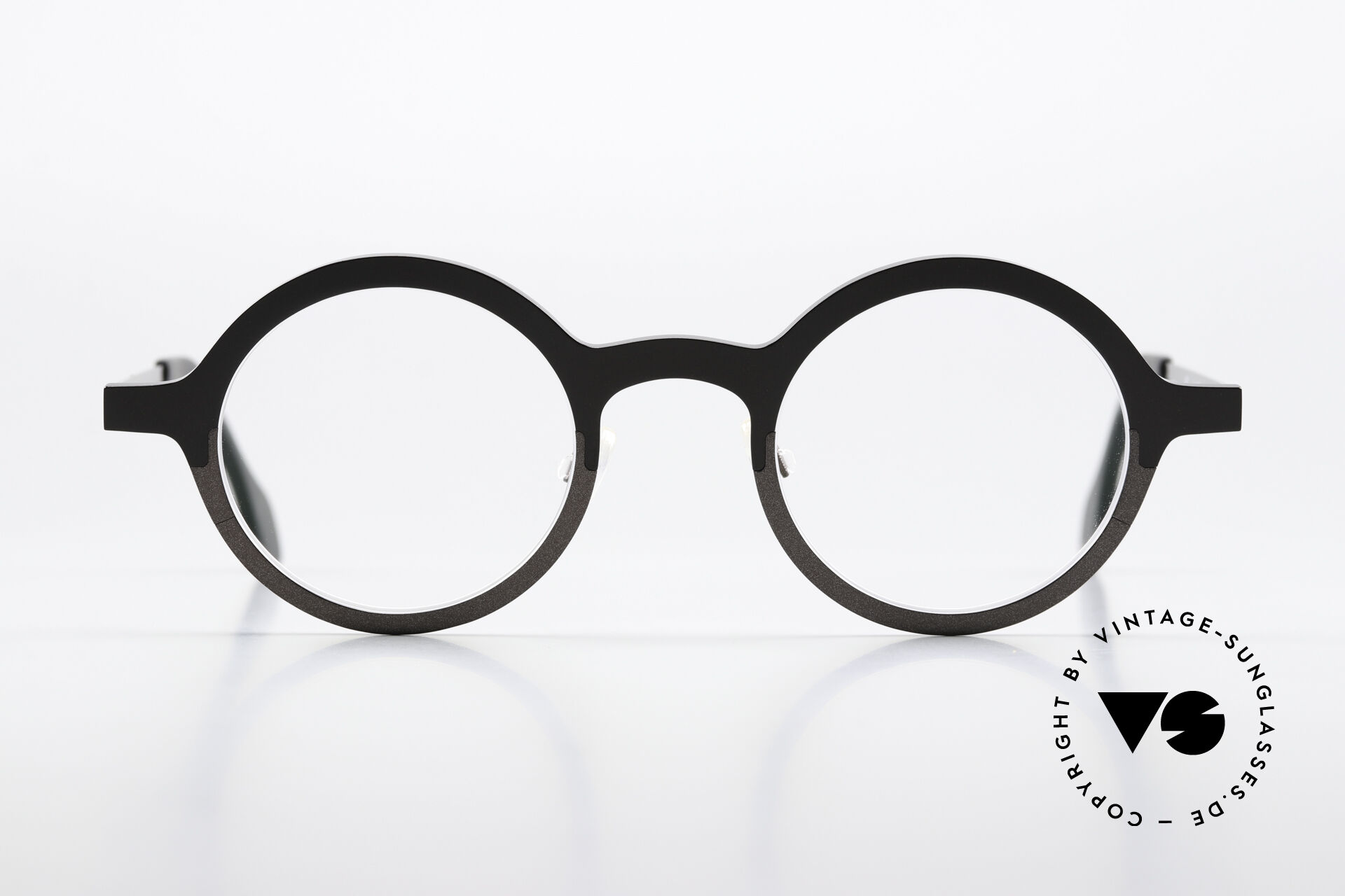 Glasses Theo Belgium Mille 51 Round Designer Eyeglasses