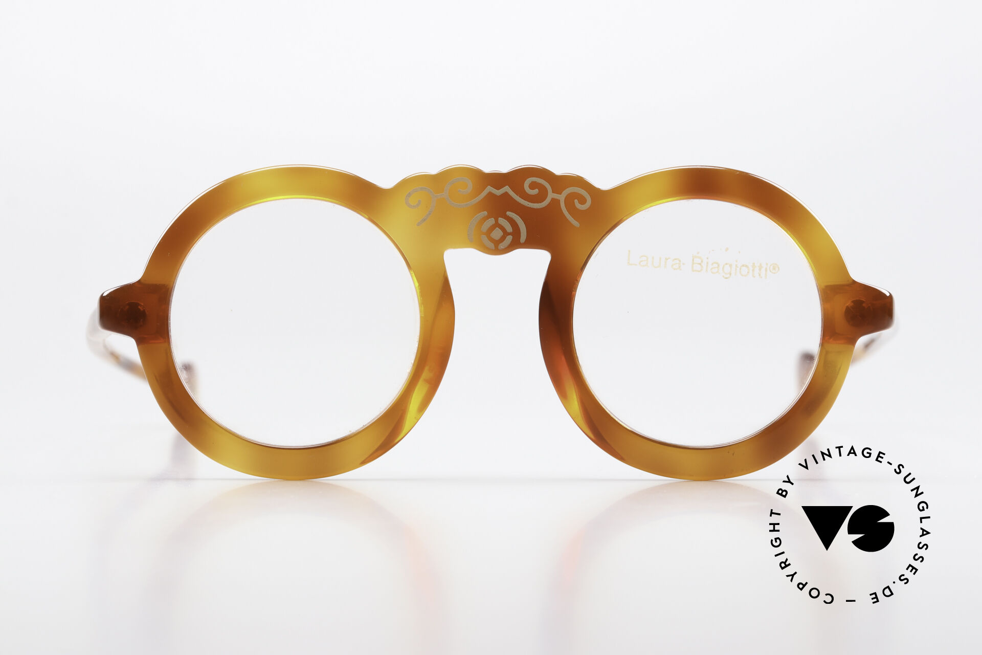 Glasses Laura Biagiotti V93 Shangai True Vintage 70's Frame