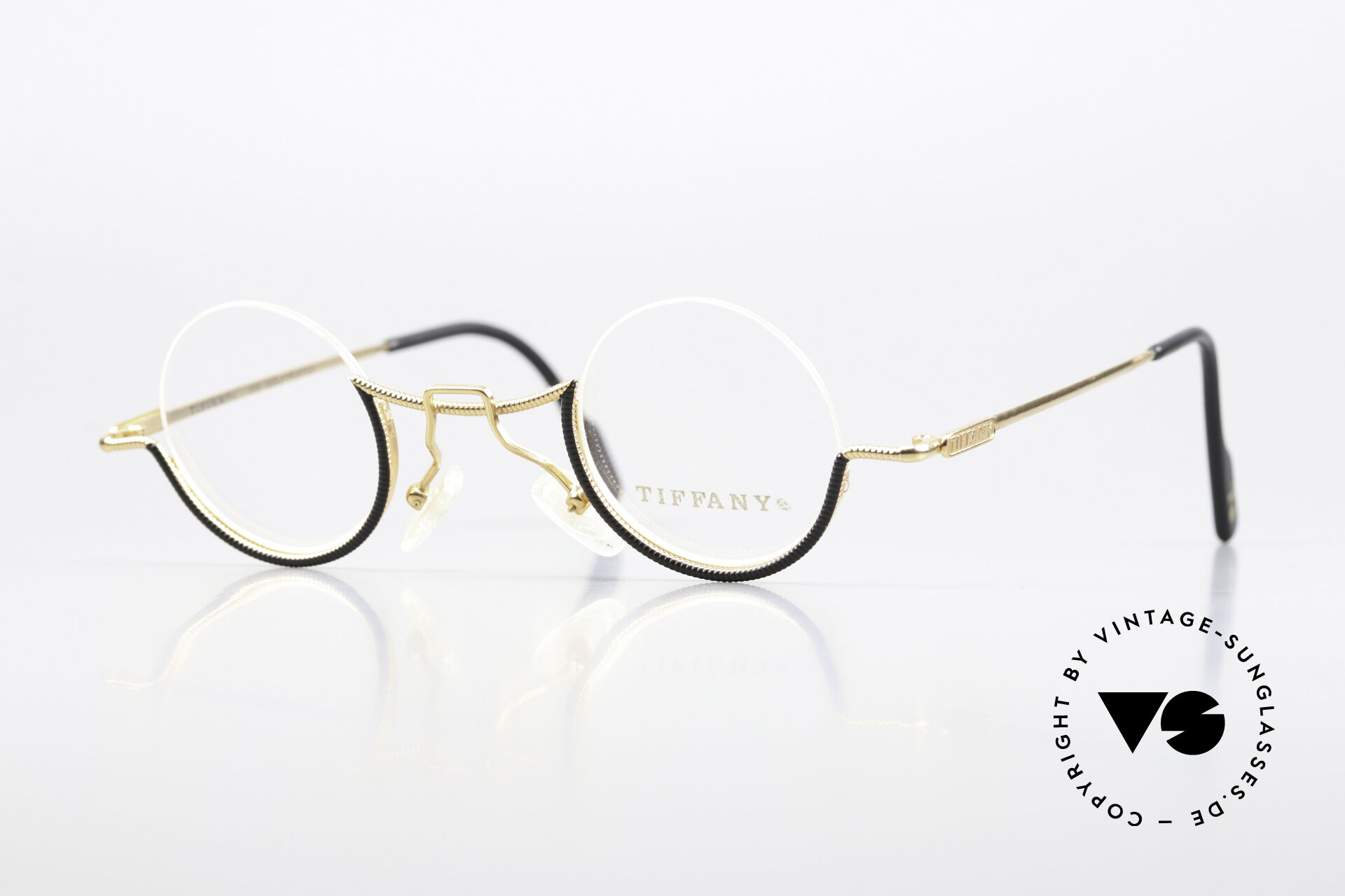 TIFFANY 23K Gold Plated Vintage Sunglasses Rare Filled