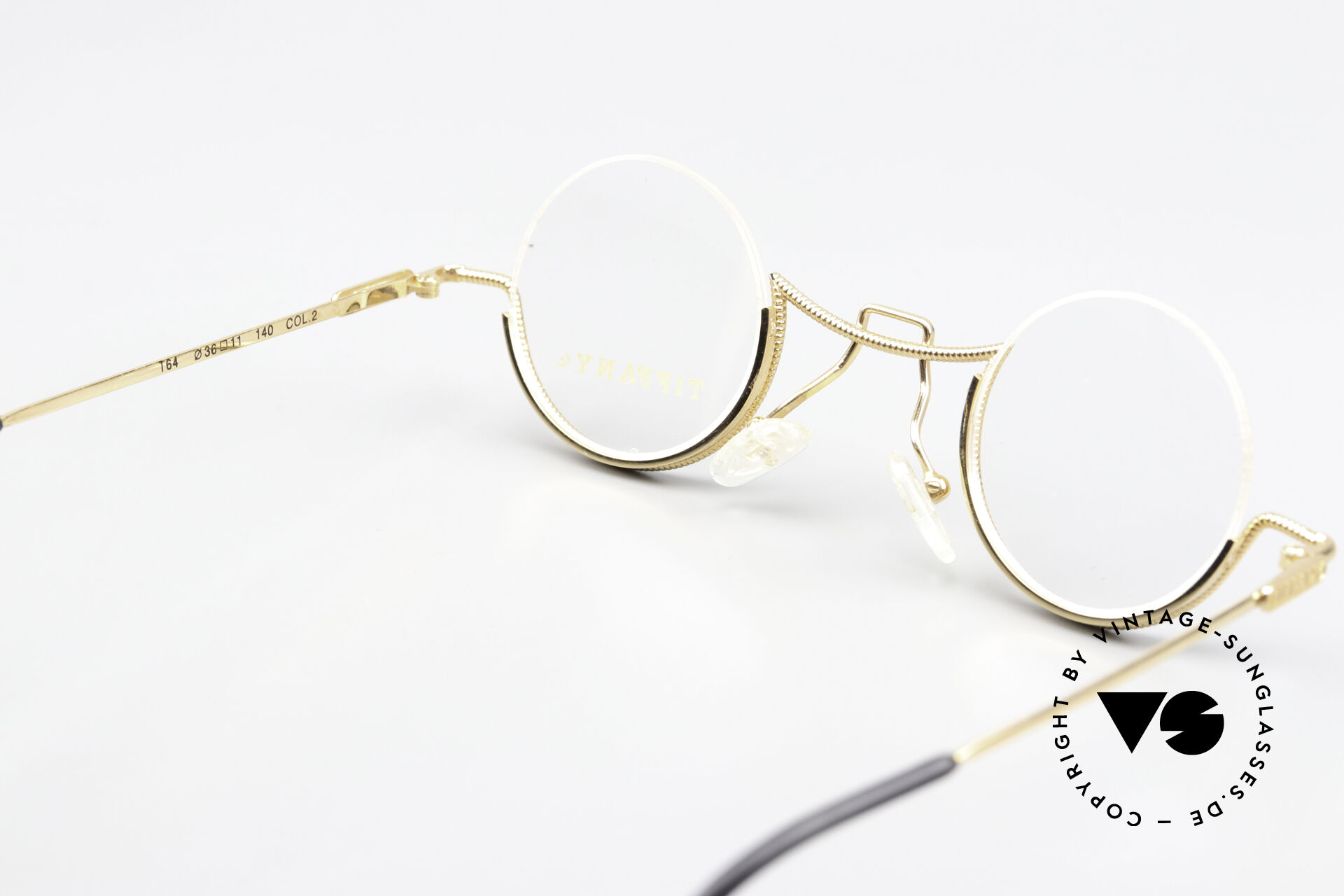 Glasses Tiffany T64 23K Gold Plated Luxury Frame