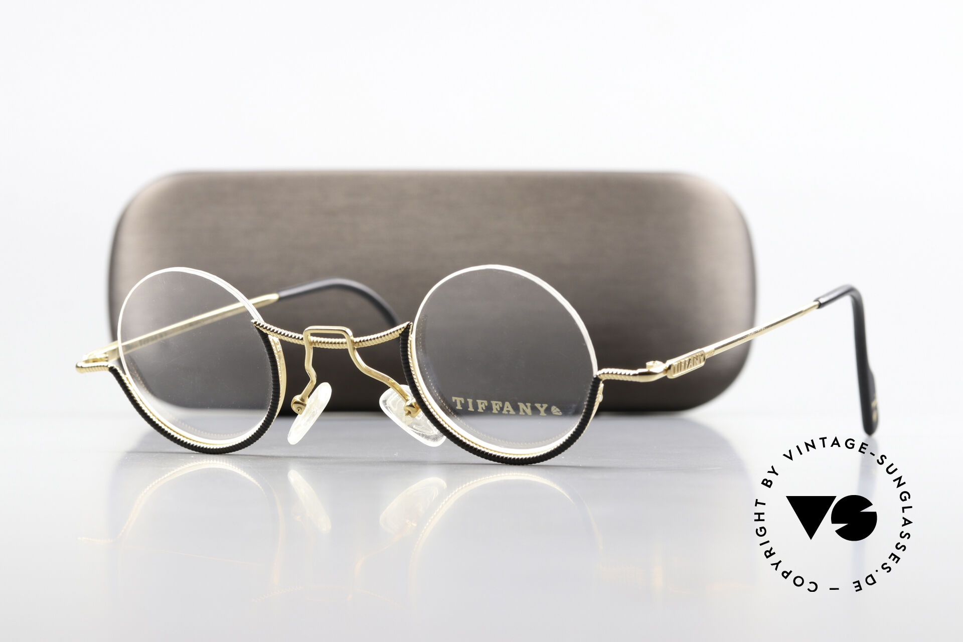 Glasses Tiffany T64 23K Gold Plated Luxury Frame