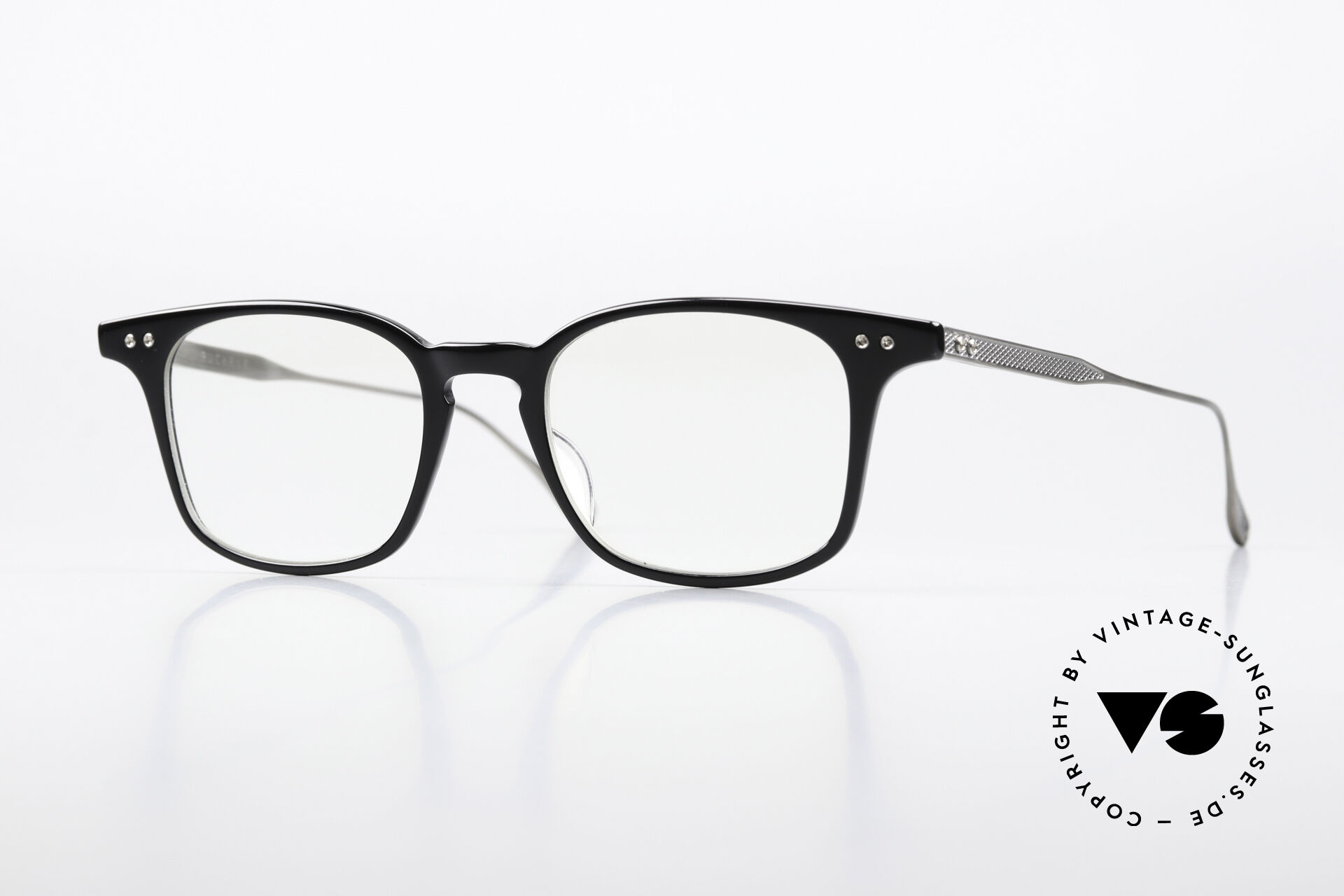 Glasses DITA Buckeye Designer Frame Black Silver