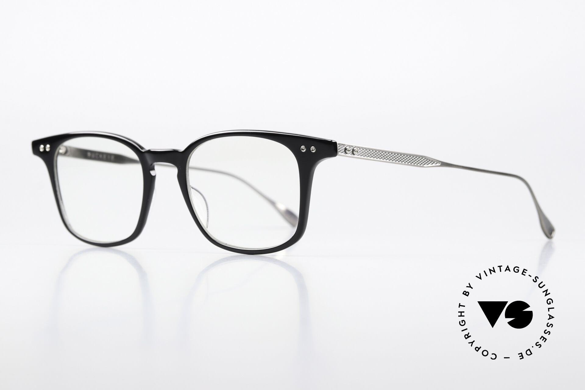 Glasses DITA Buckeye Designer Frame Black Silver