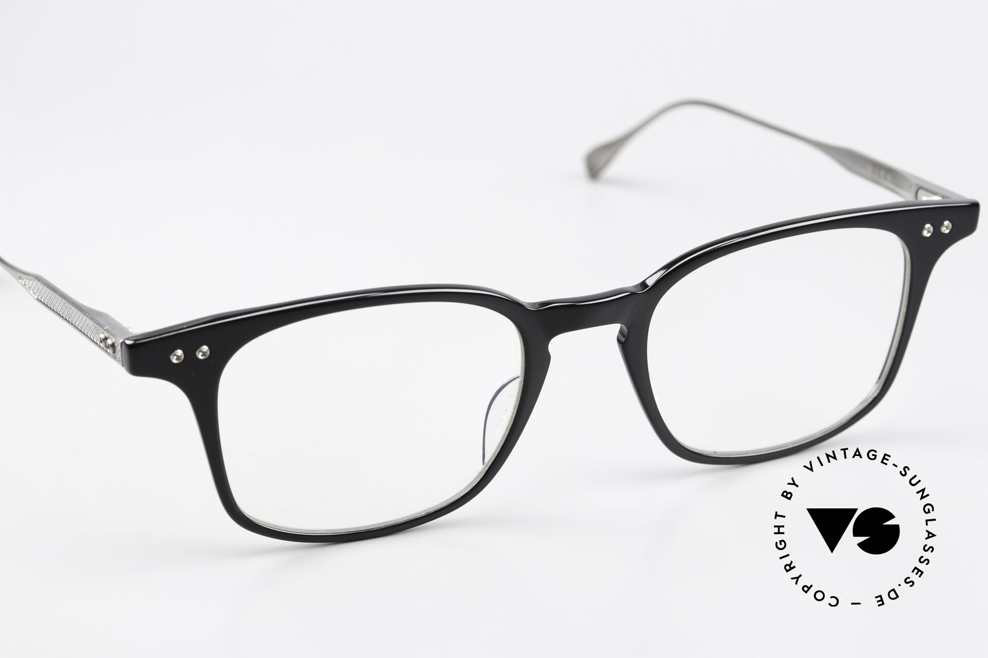 Glasses DITA Buckeye Designer Frame Black Silver