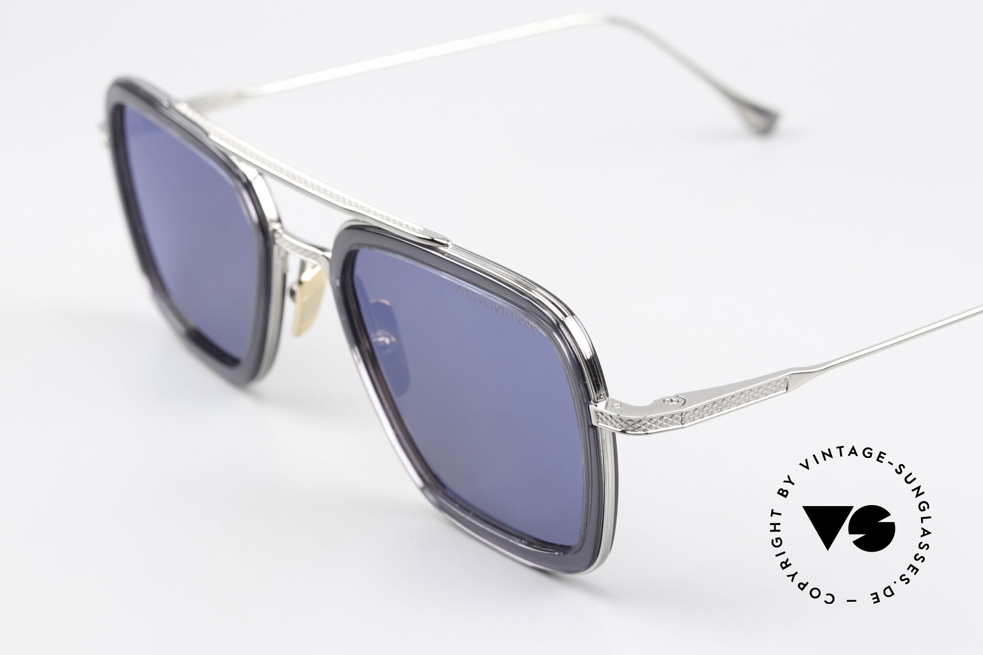 Dita Ironman Prescription Sunglasses Dita Flight 006 Blue Iron Man Dita  Flight 006 Custom Blue Tint