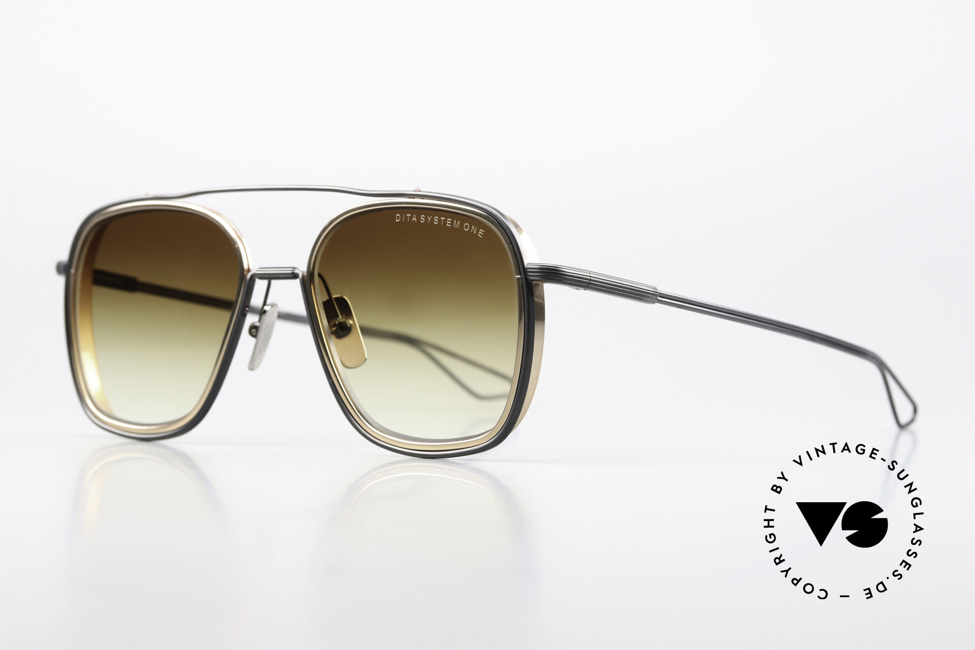 Sunglasses DITA System One Luxury Pilot Sunglasses Men