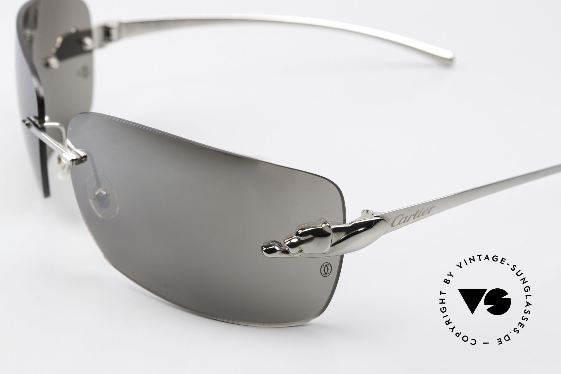 Cartier Limited Edition Sunglasses Cartier CT0540S 001 Luxury sunglasses - Made in France with  main image 3
