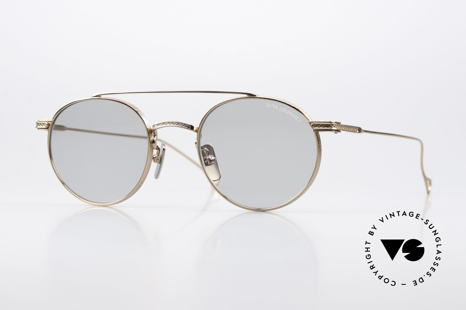 サングラス DITA Dita Eyeweare - Journey Two - Rose gold JOURNEY-TWO_DTX168-A-