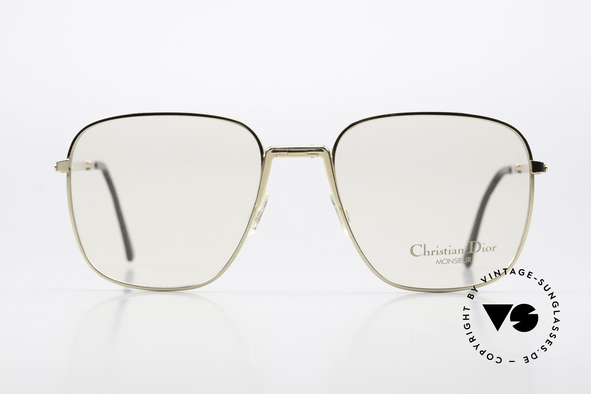 Glasses Christian Dior 2287 Monsieur Folding Specs 80s