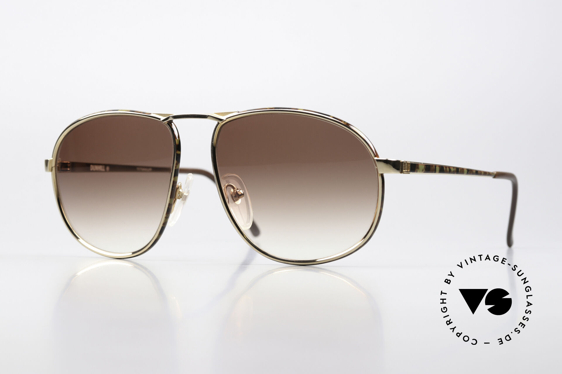Sunglasses Dunhill 6051 Rare 80's Titanium Shades