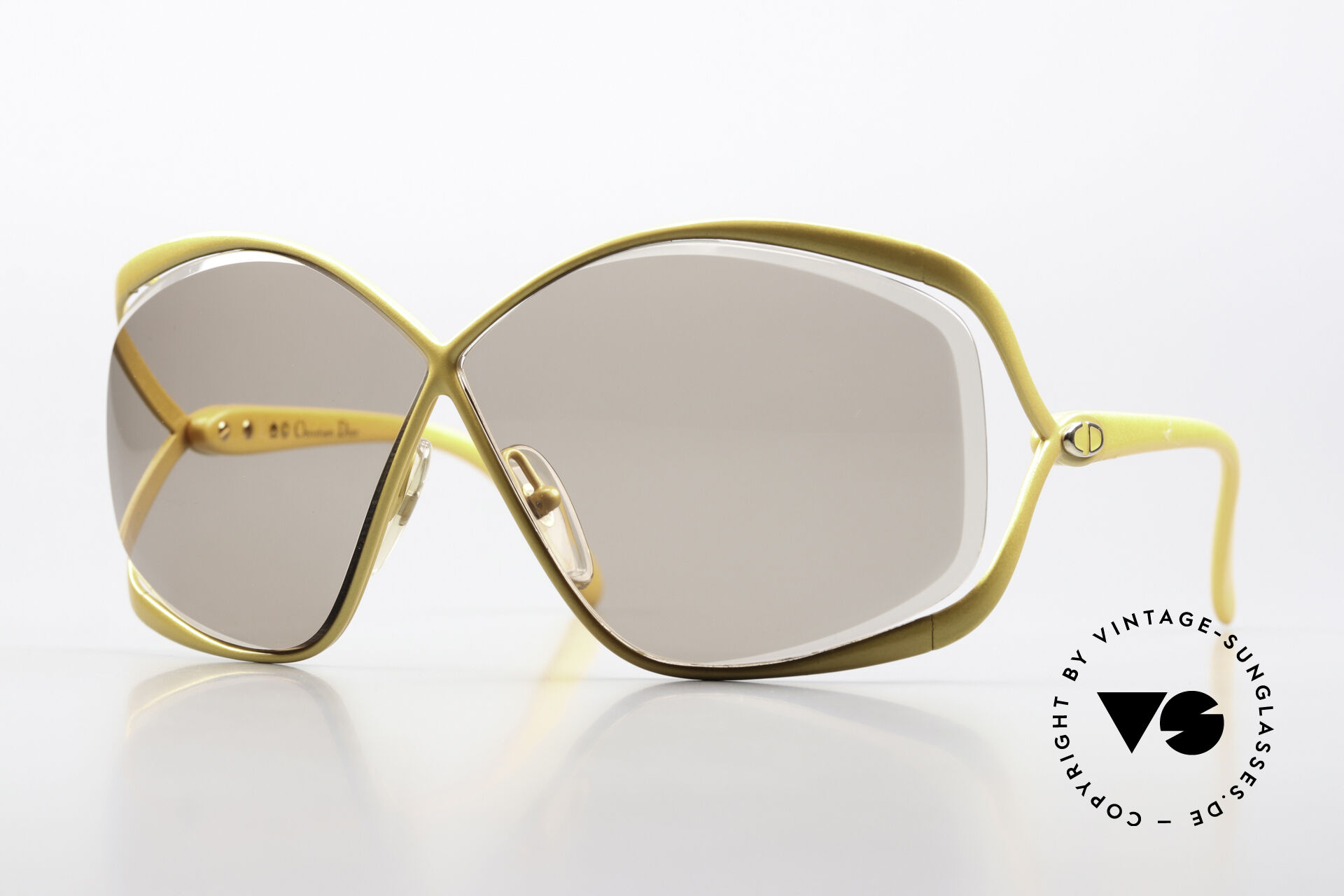 Christian Dior サングラス 2056 90 67Z 03 CHRISTIAN DIOR 2056 67mm BUTTERFLY BIFOCAL Sunglasses White