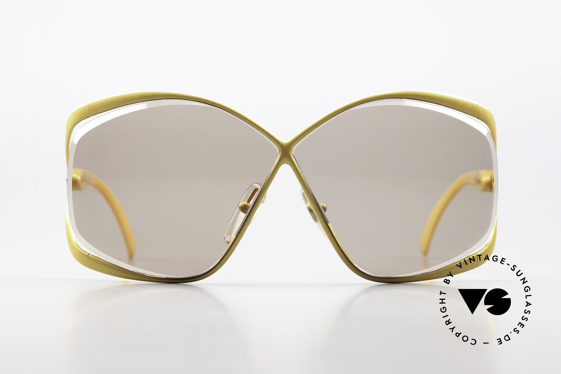 Sunglasses Christian Dior 2056 80's Shades Sunny Yellow