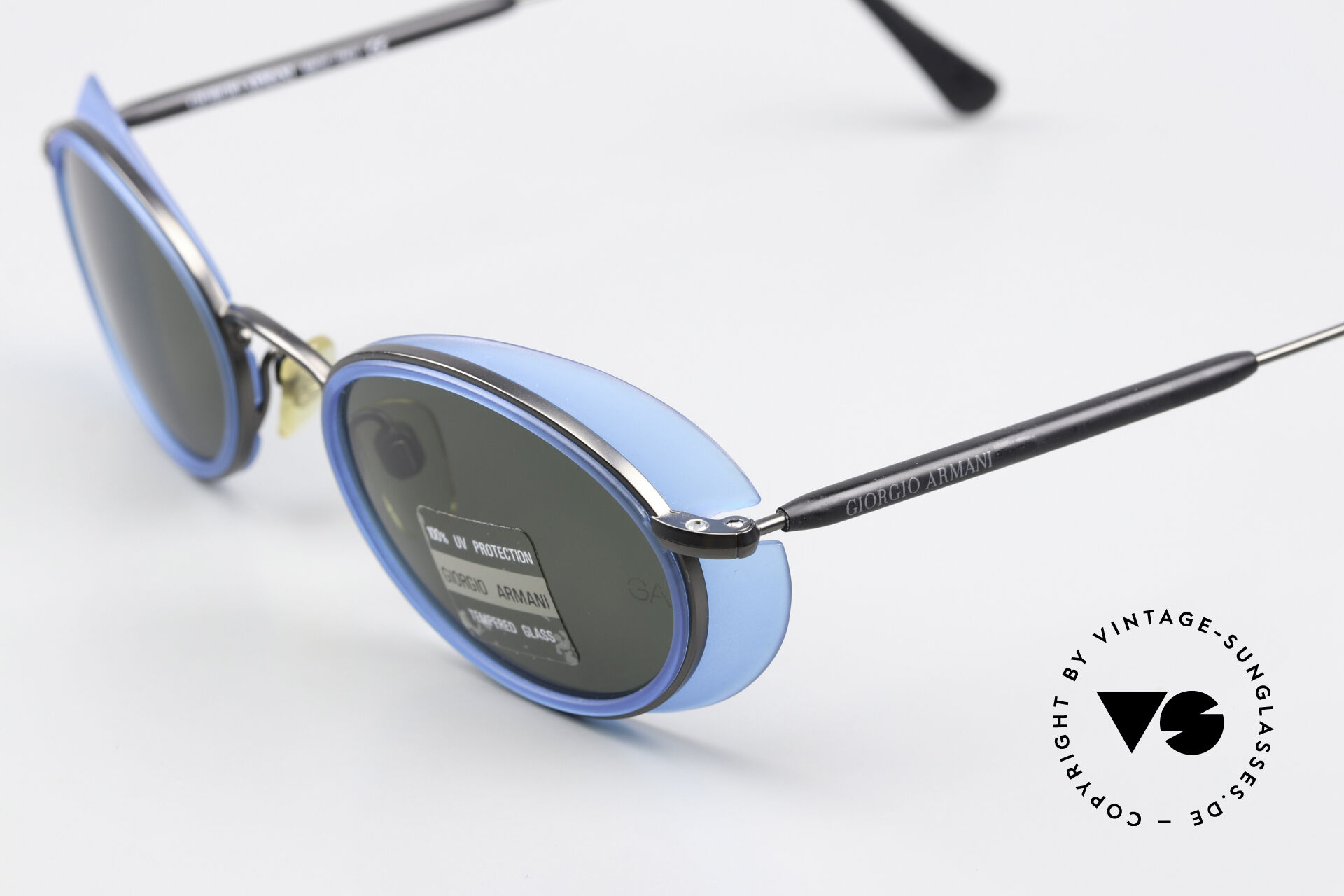 何でも揃う Sunglasses Oval Frame Shields Side 666 Armani Giorgio 小物