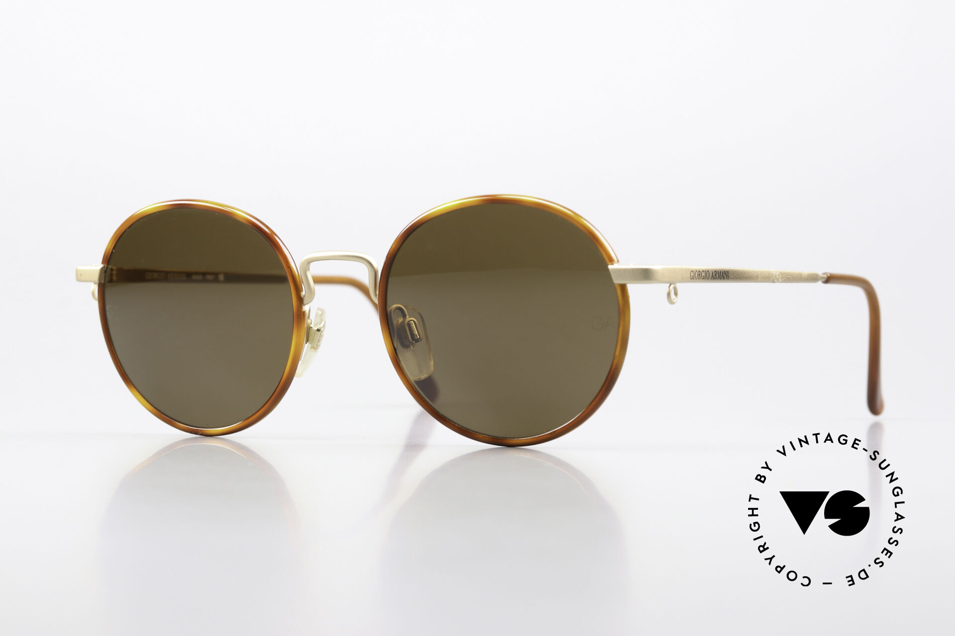 ビンテージ　90's GIORGIO ARMANI ゴールドフレーム　サングラス Vintage Giorgio Armani 90s Sunglasses Unisex 662 884 135 | eBay