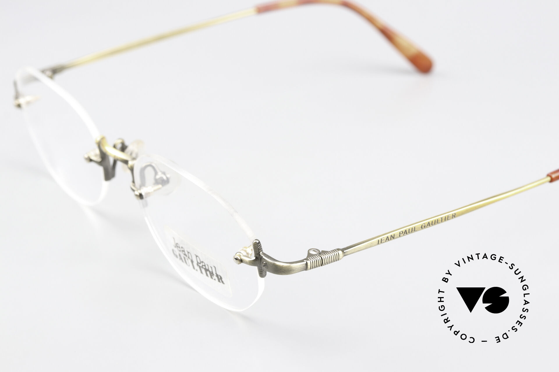 Glasses Jean Paul Gaultier 55-4671 90's Made In Japan Original