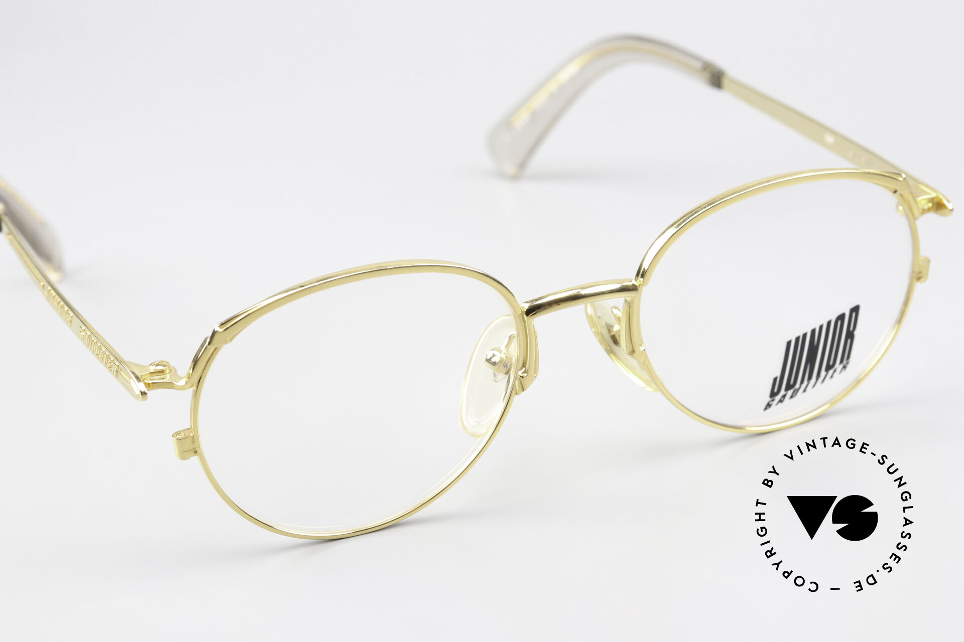 Glasses Jean Paul Gaultier 57-2173 22ct Gold Plated 51mm Size