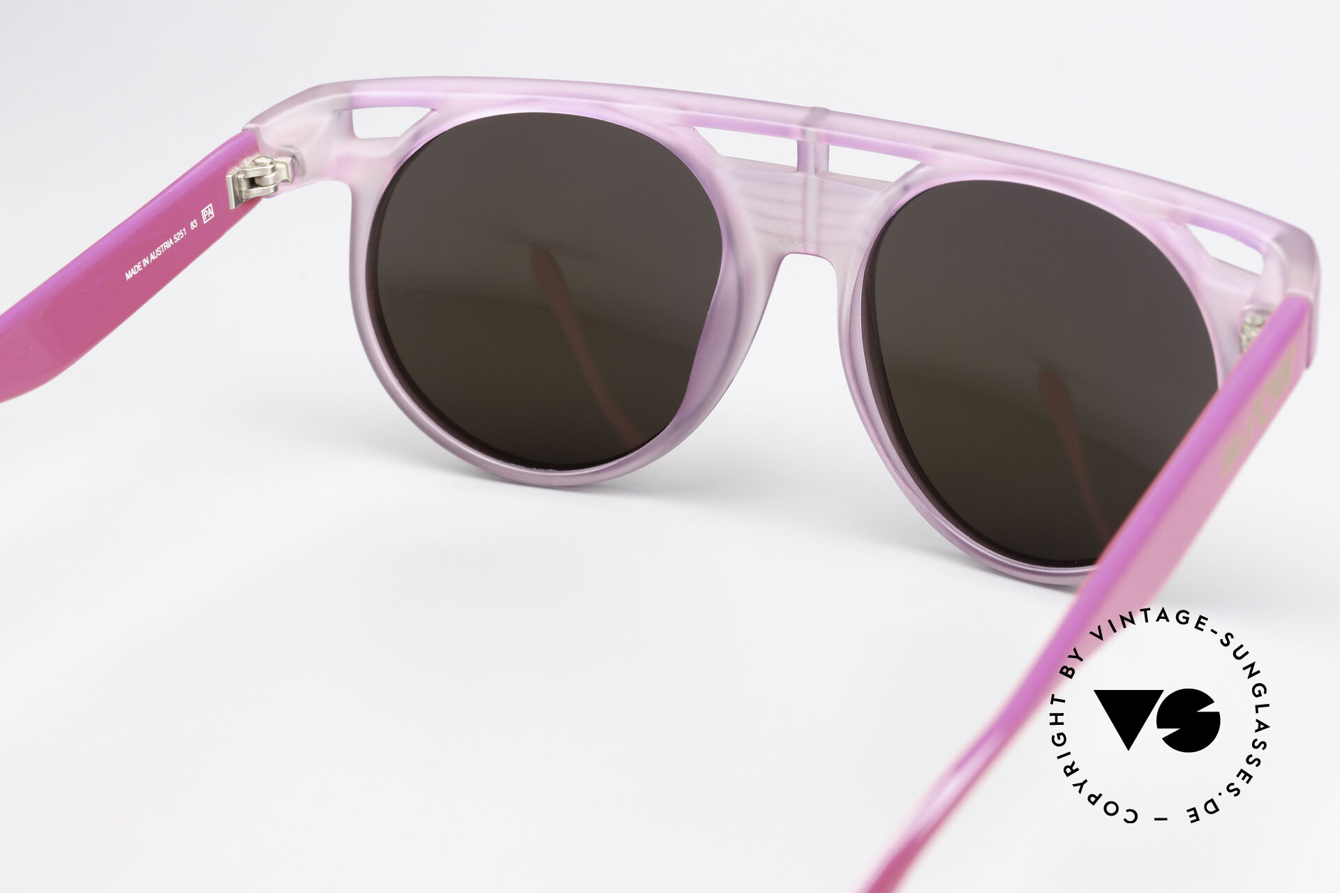 Sunglasses Carrera 5251 Purple Pink Mirrored 90's