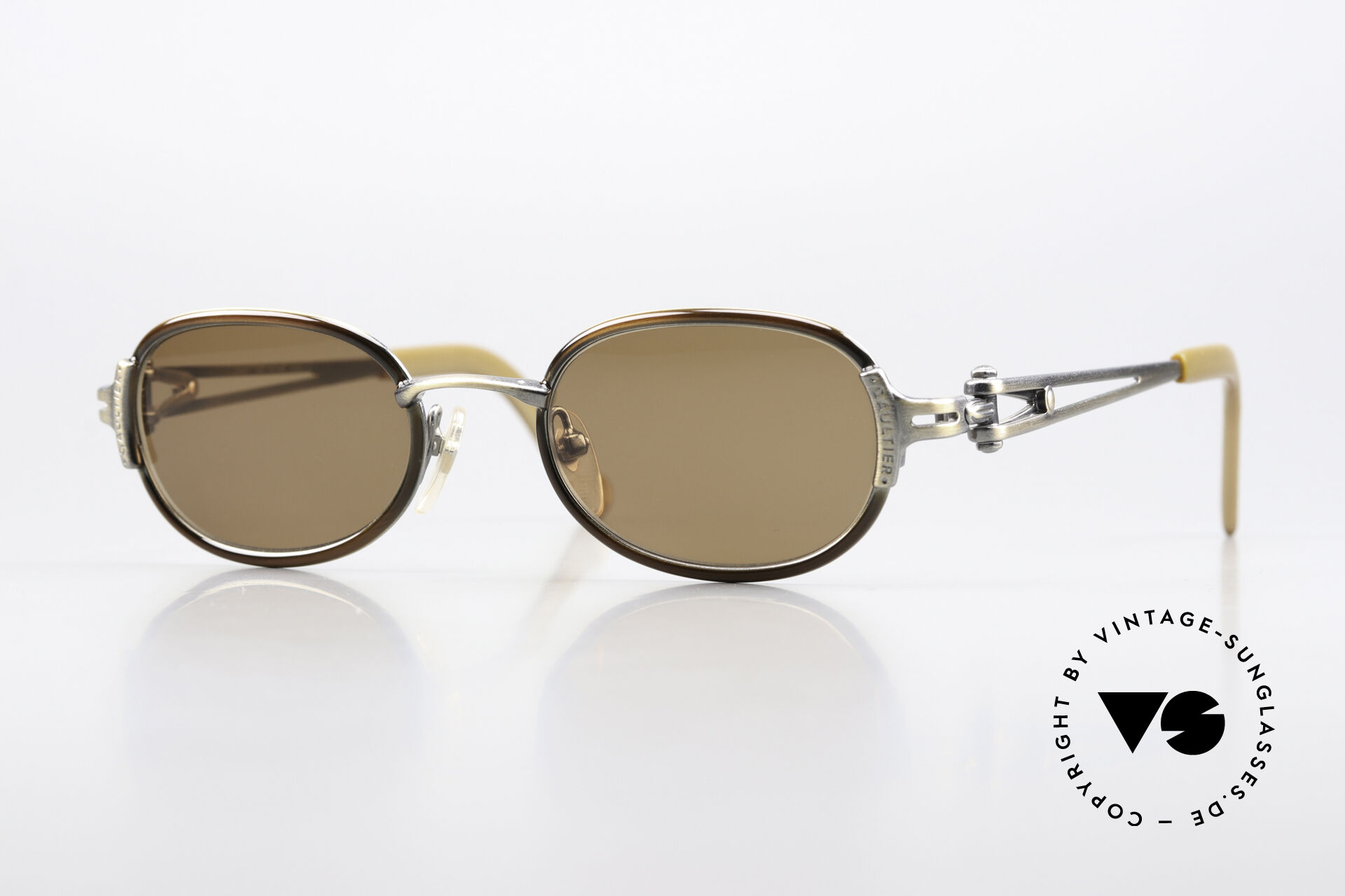 Sunglasses Jean Paul Gaultier 56-0004 Oval Sunglasses From 1996