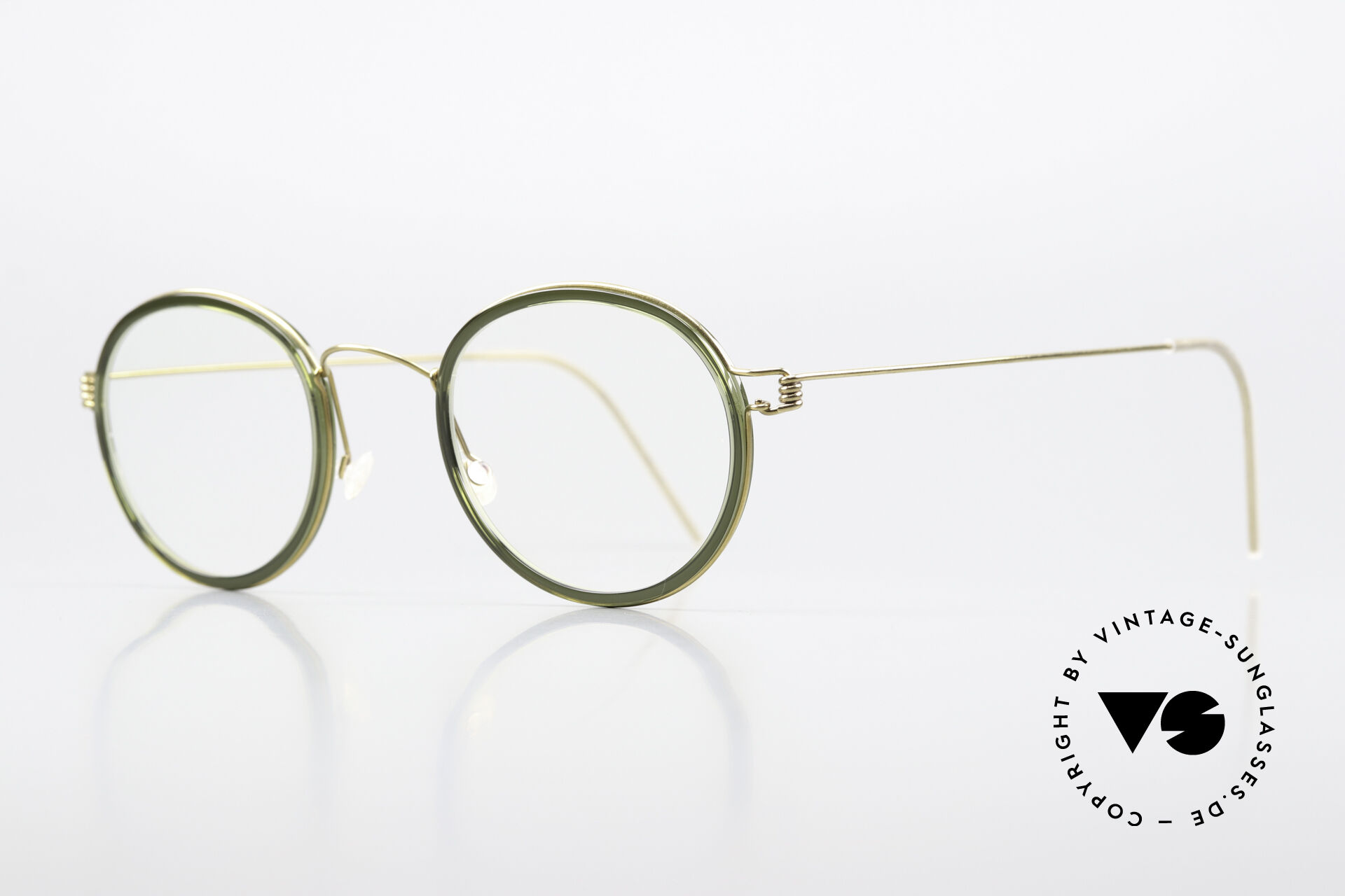 Glasses Lindberg Lex 47 Air Titan Rim Minimalist Panto Glasses