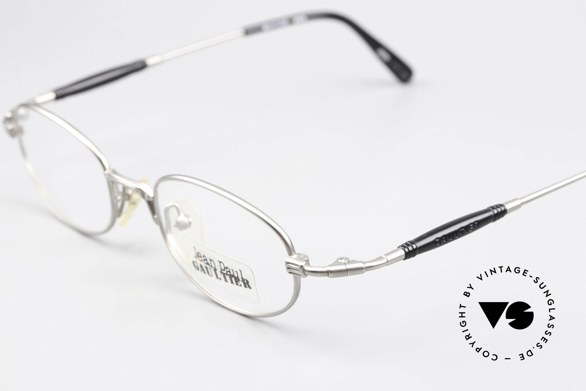Glasses Jean Paul Gaultier 55-7202 Titanium Vintage Frame 90s