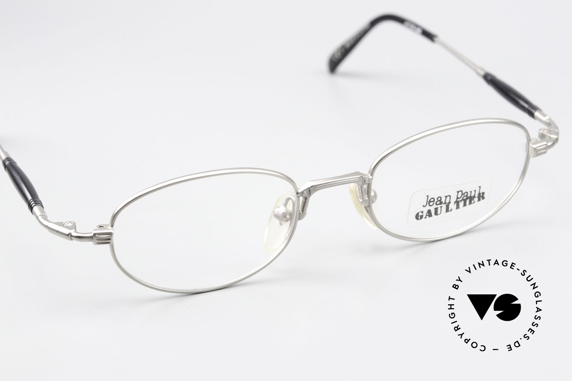 Glasses Jean Paul Gaultier 55-7202 Titanium Vintage Frame 90s