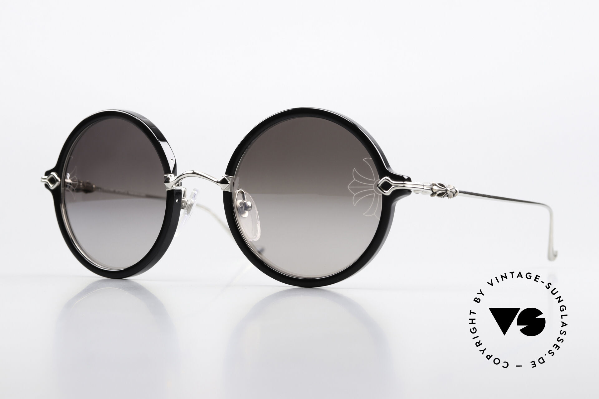 美品★オールドクロム★ CHROME HEARTS★ 25R ウエスト67センチ Sunglasses Chrome Hearts Moist Rockstar Sunglasses 2017