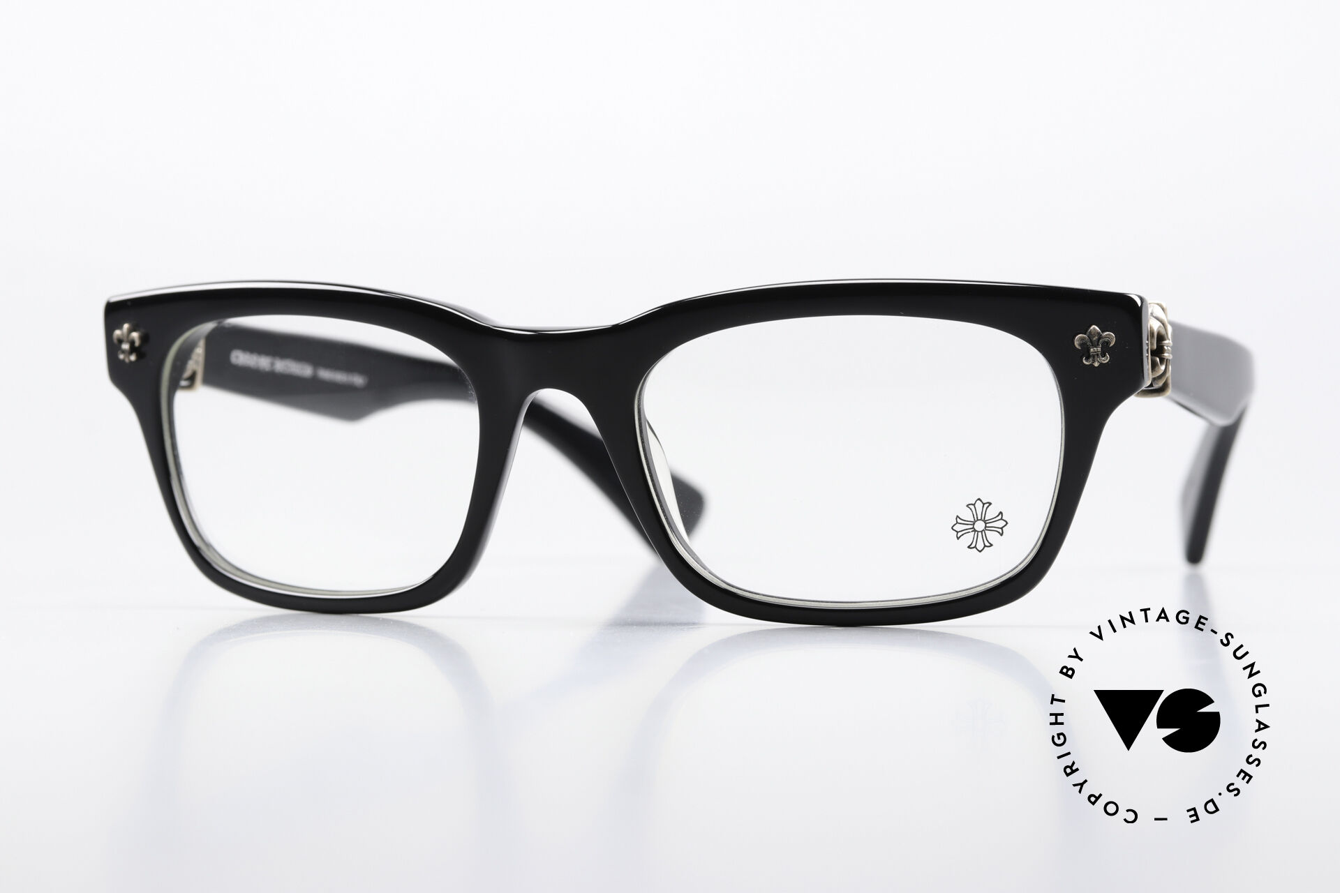 52□19-145 GITTIN ANY ? メガネ CHROMEHEARTS 楽天市場】CHROME HEARTS GITTIN ANY? -A BLACK-GOLD PLATED 52