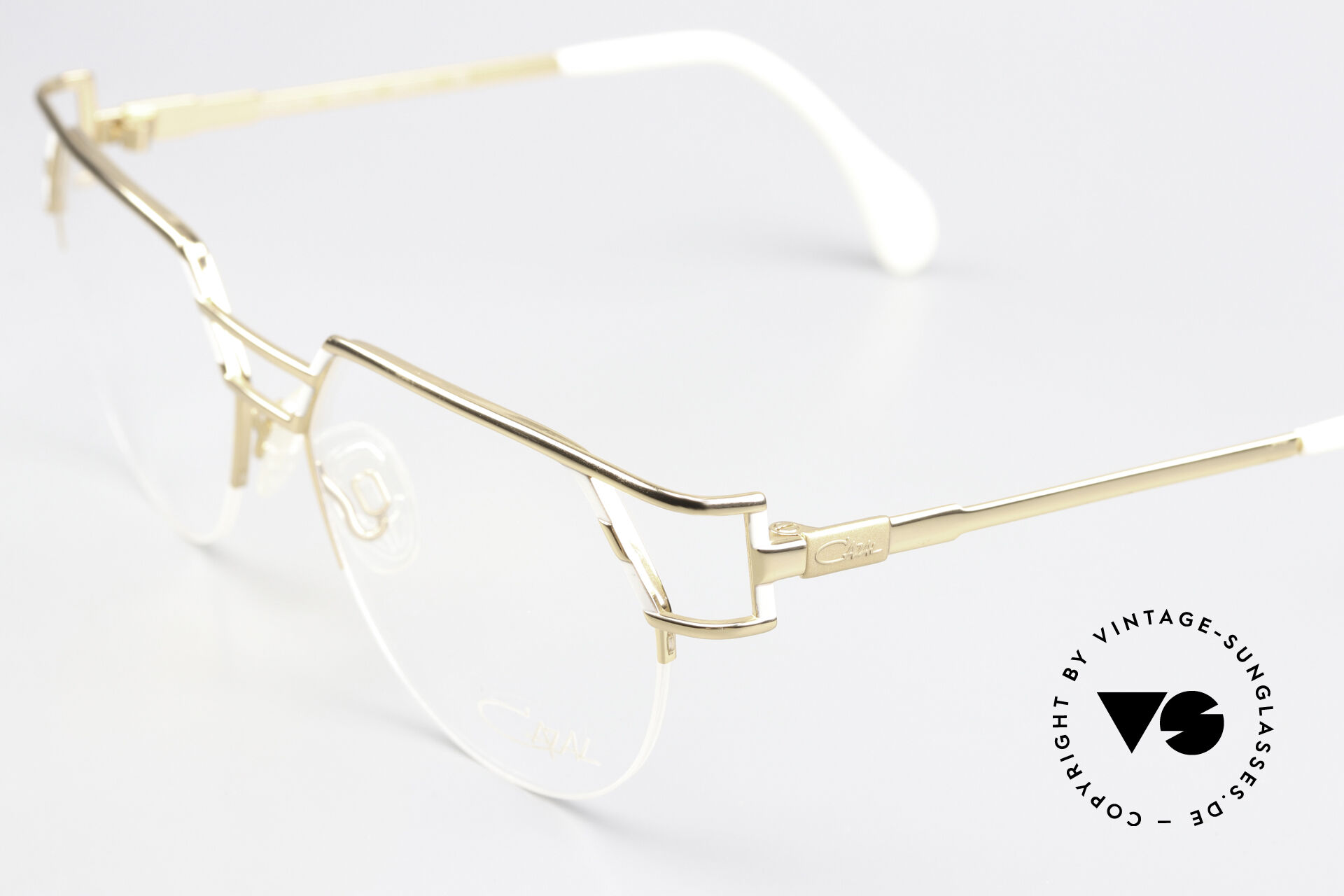 Vintage Cazal Rimless Eyeglasses Frames Cazal 191 676 – Vintage Frames Company main image 4