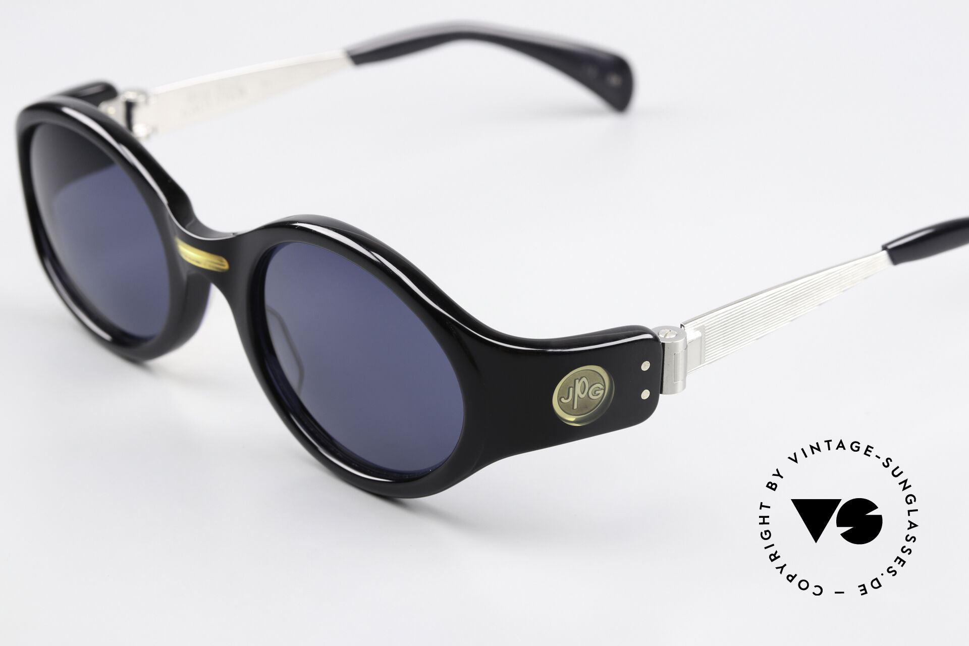 サングラス　GAULTIER Jean-Paul GAULTIER 56-5107 Steampunk Sun Glasses Silver,Blue