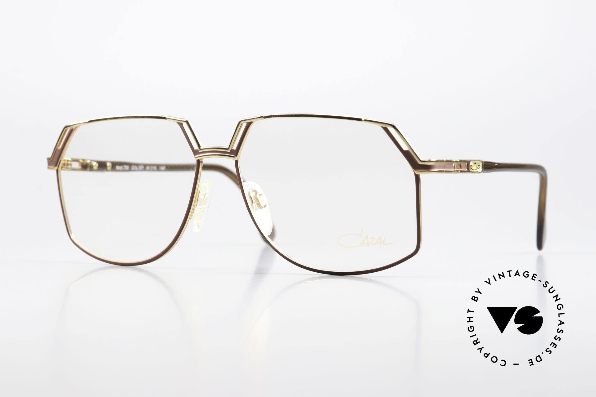 Glasses Cazal 738 True Vintage Eyeglasses display picture 3