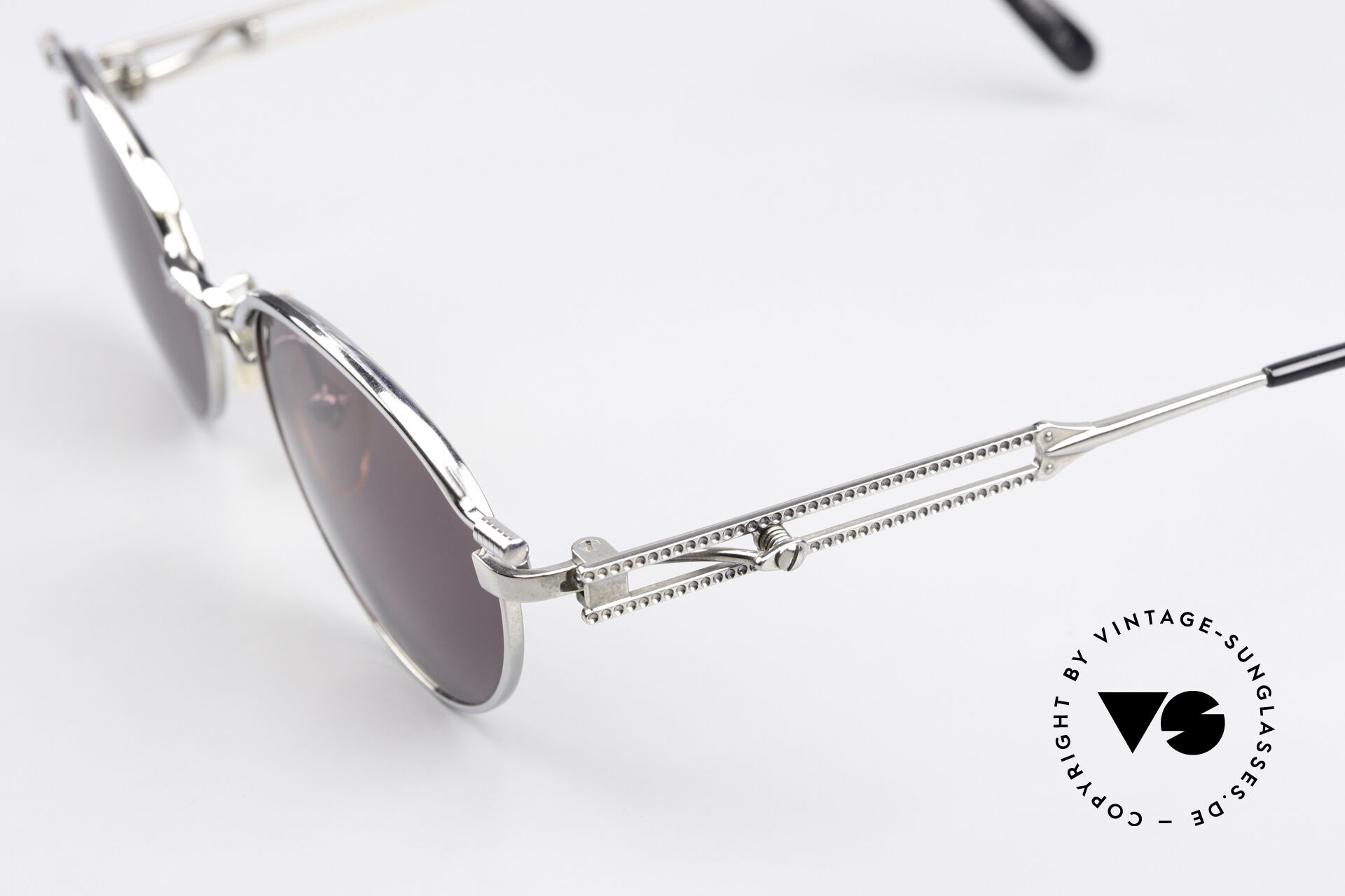 Jean Paul GAULTIER サングラス 56-0026 New Jean Paul Gaultier 56 0009 Sleek Black Dragon 1990's