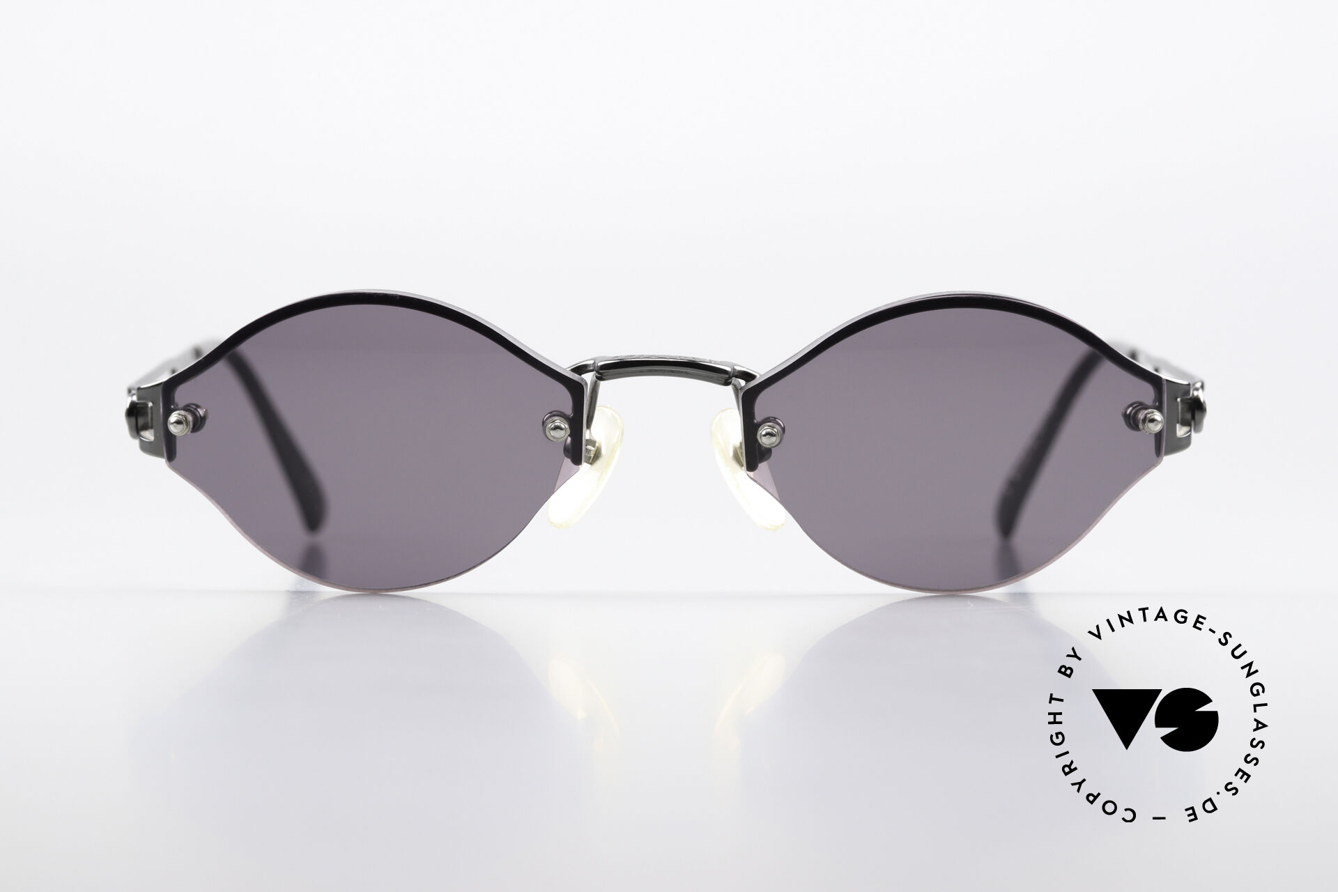 と*送様 Jean Paul GAULTIER Sunglasses Sunglasses Jean Paul Gaultier 56-7111 Rimless Designer Sunglasses