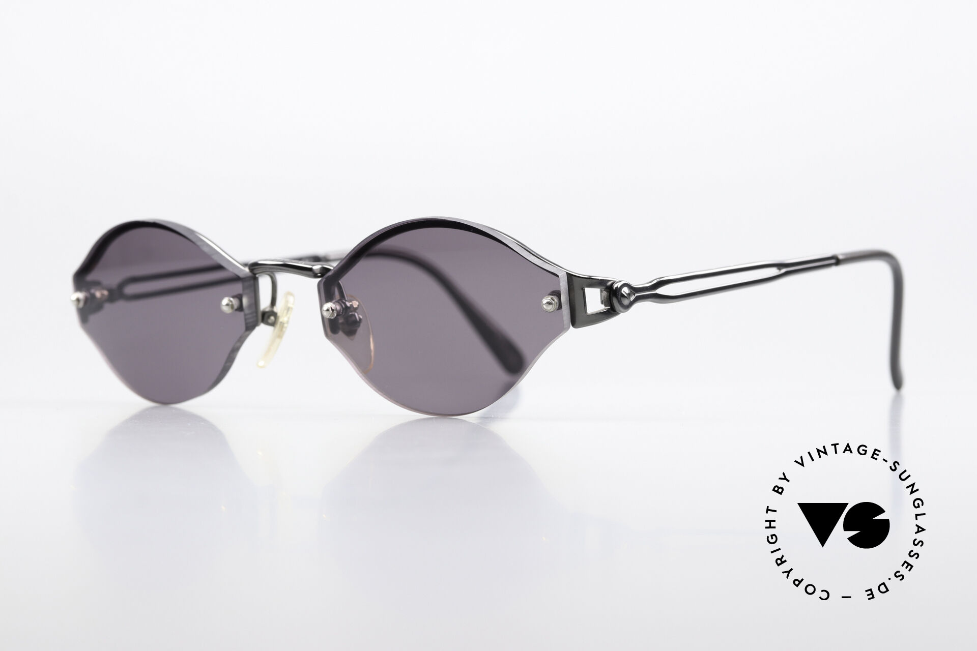 小物 Jean Paul Gaultier Rimless Sunglasses Sunglasses Jean Paul Gaultier 56-7111 Rimless Designer Sunglasses