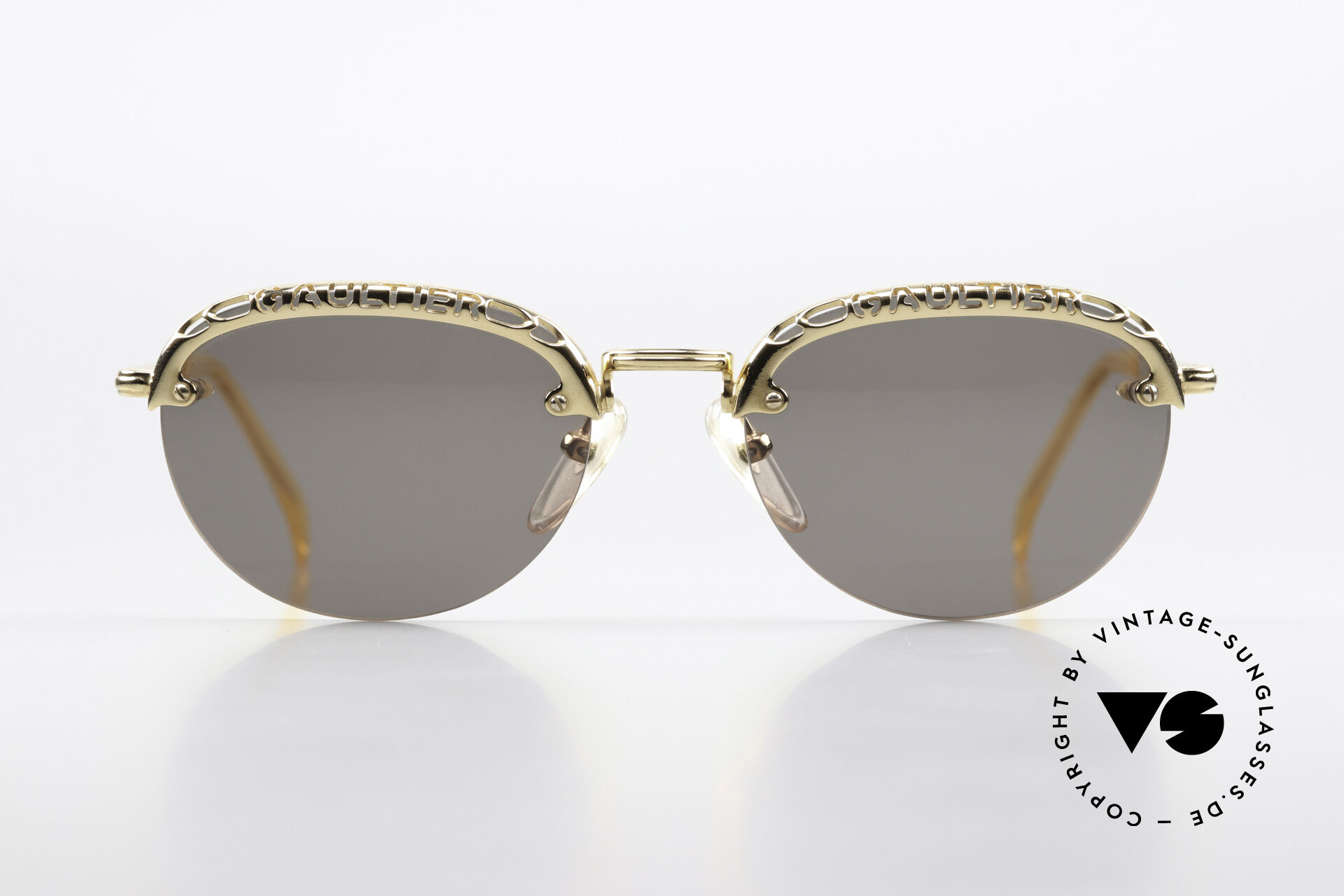 Jean Paul Gaultier ハーフリム　サングラス 56-3175 Sunglasses Jean Paul Gaultier 56-3175 Opulent Sunglasses Ladies