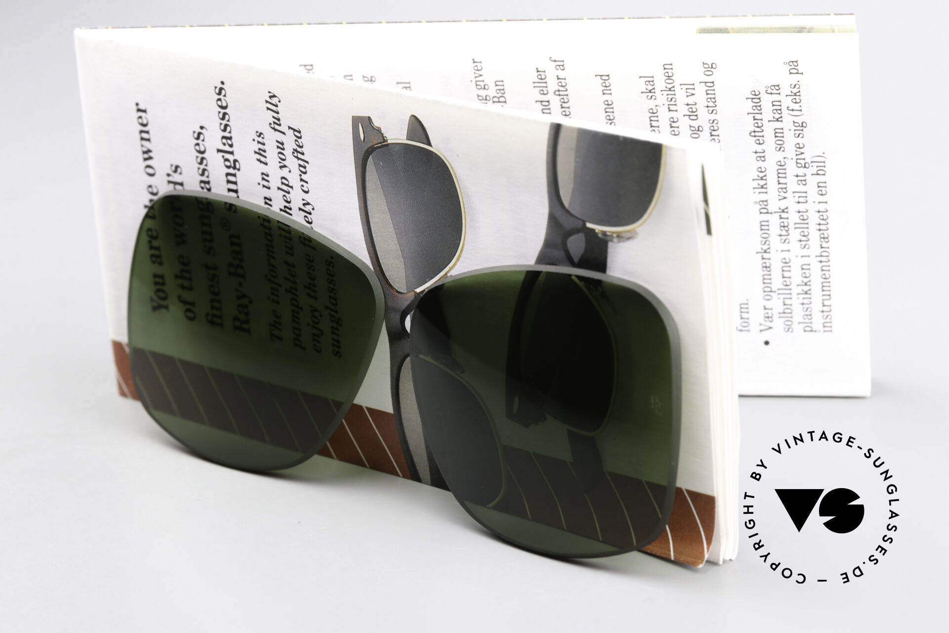 Sunglasses Ray Ban Wayfarer I Lenses B&L USA Mineral Lens RB3